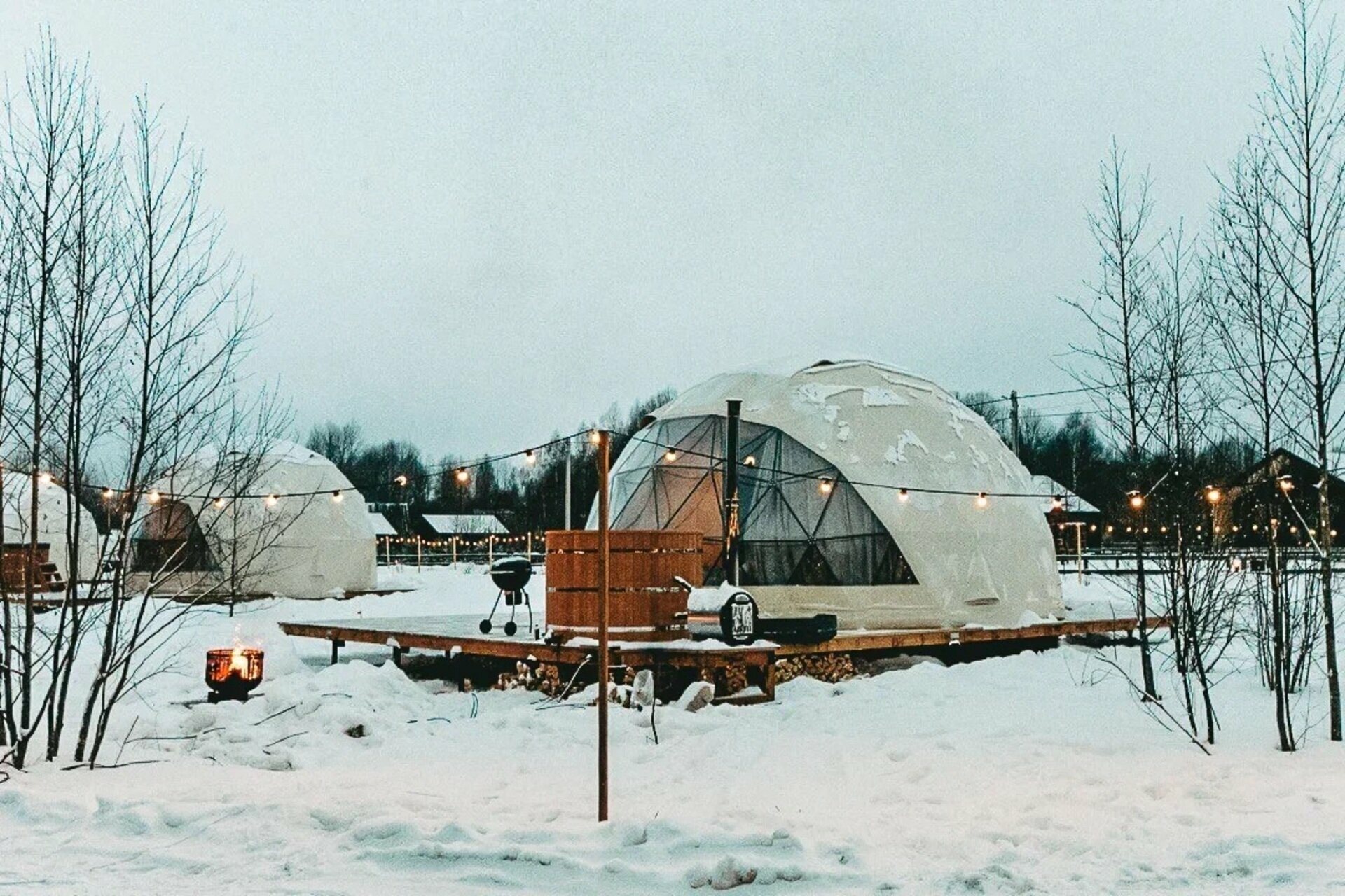 Геокупол Сьют "Лазурный берег"