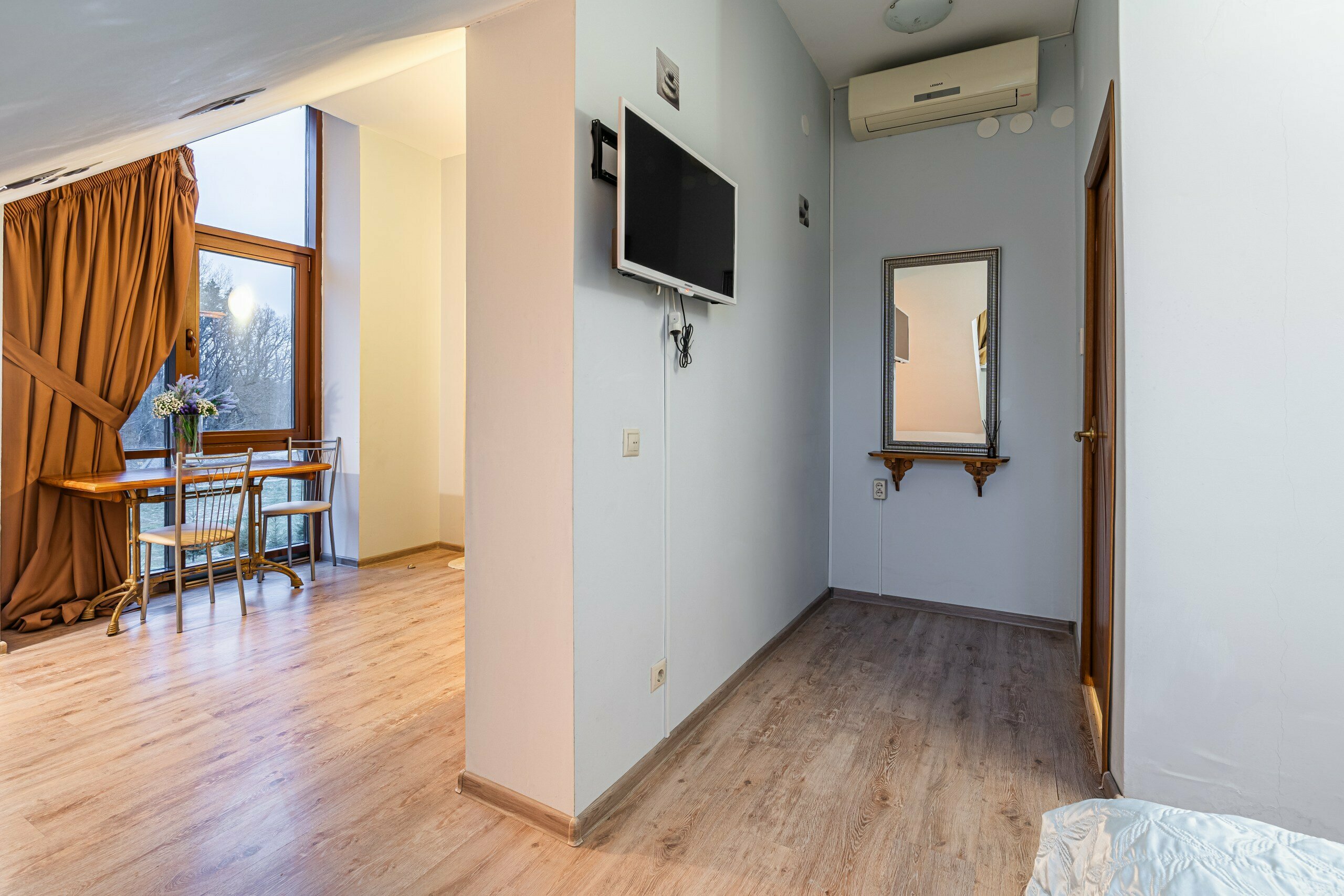 Двухместный номер с 1 кроватью и видом на парк