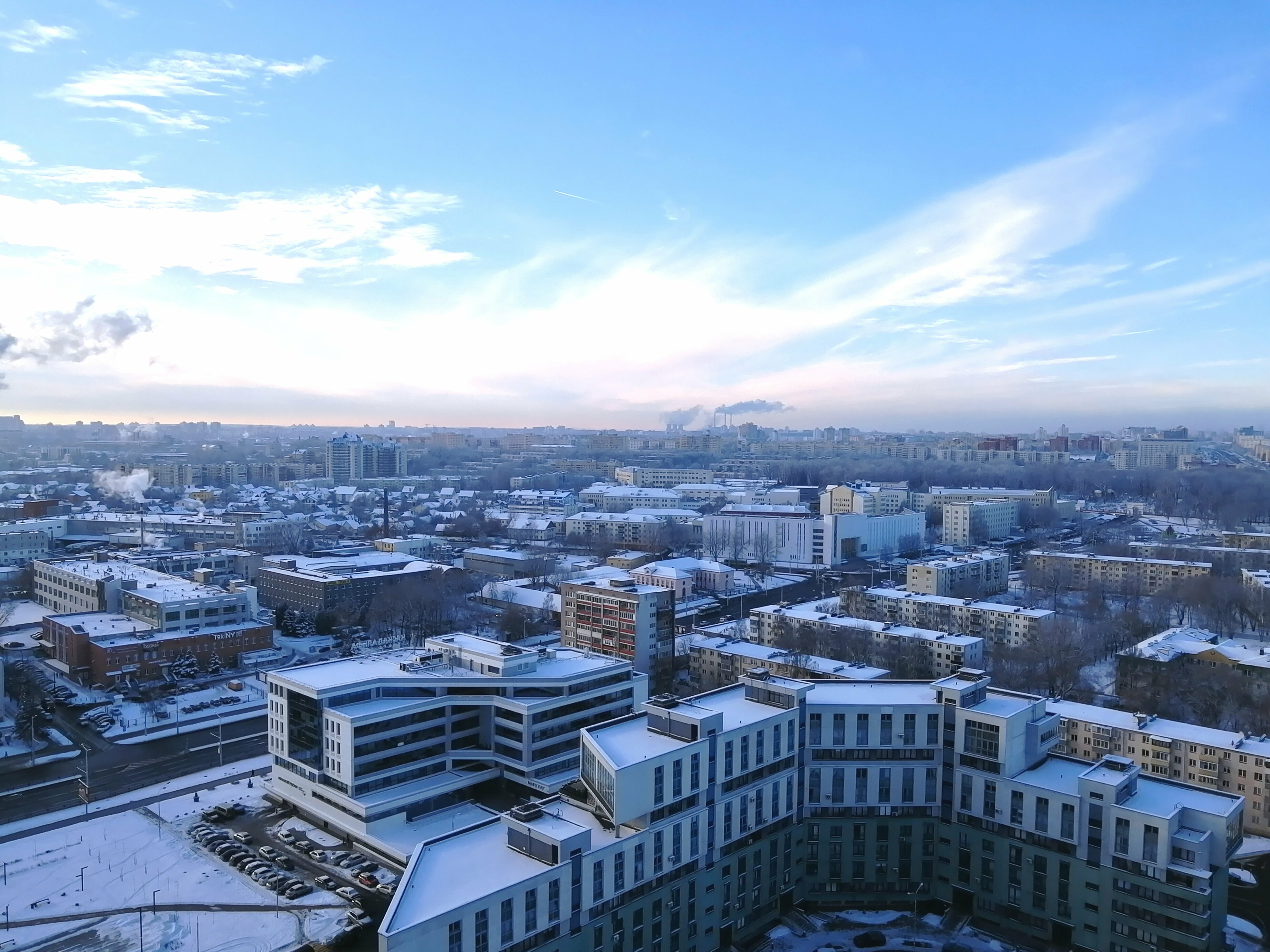 2-комн. апартаменты Grand Jacuzzi 55*SmartTV Кухня Балкон Панорамный вид