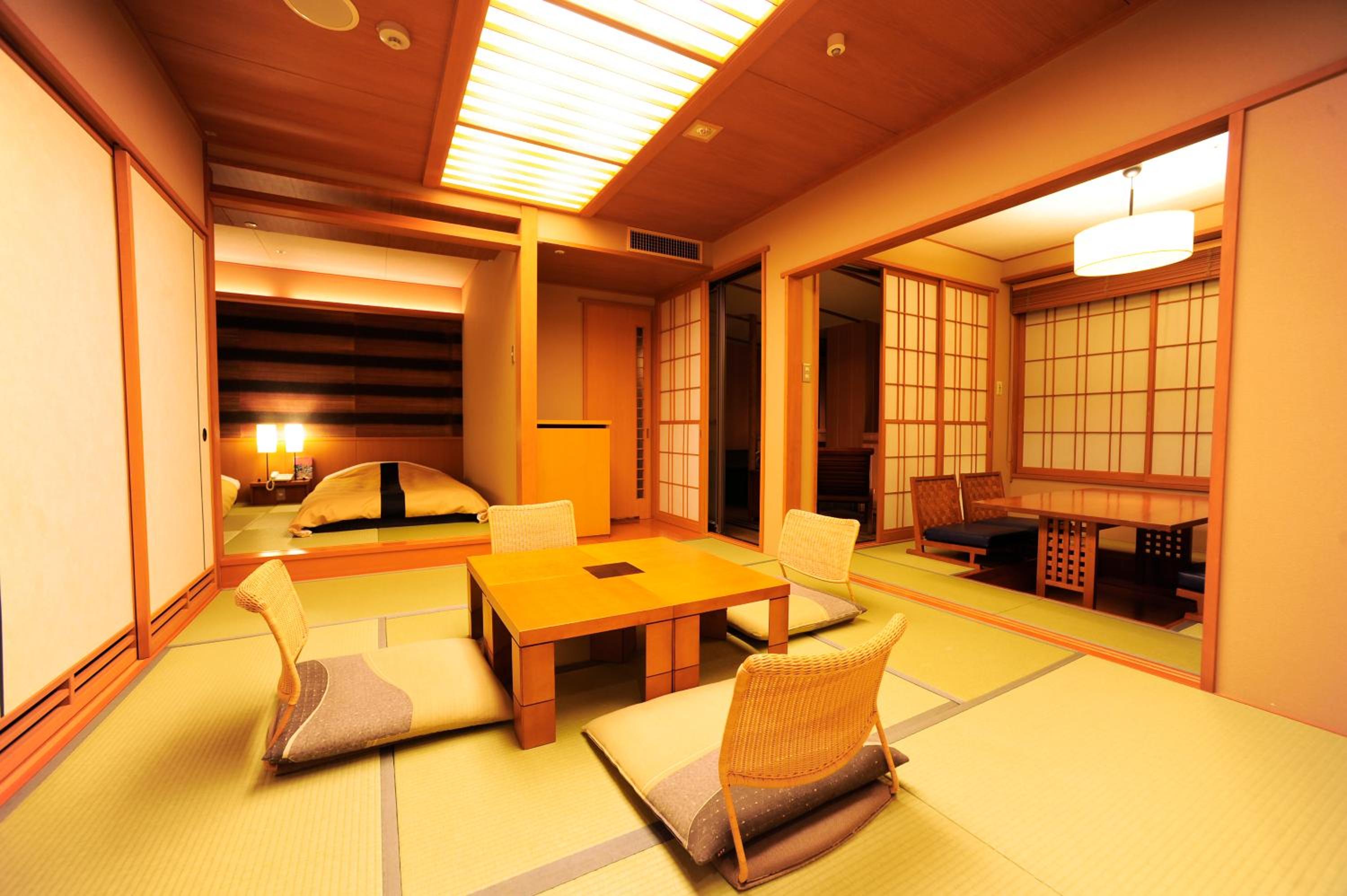 Japanese and Western style room with open-air-bath type C - Non-smoking