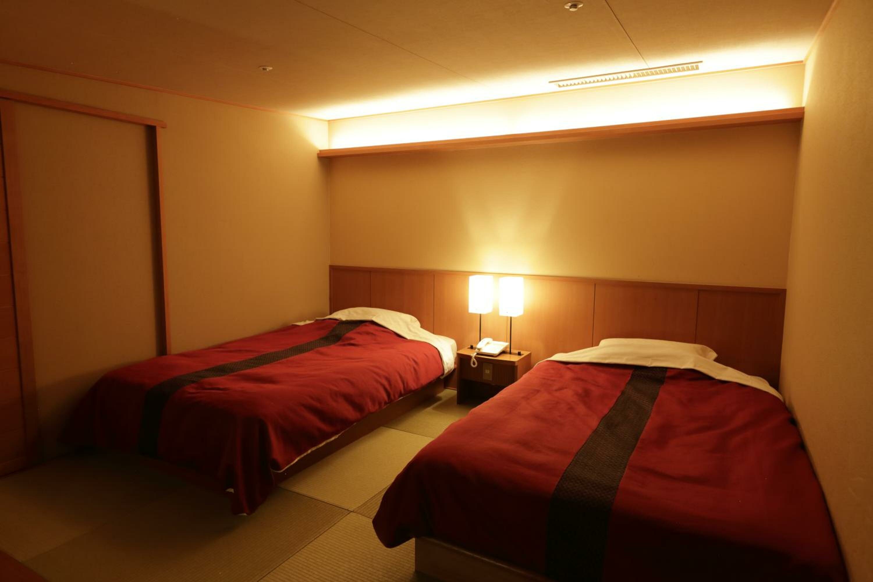 Japanese and Western style room with open-air-bath type C - Non-smoking