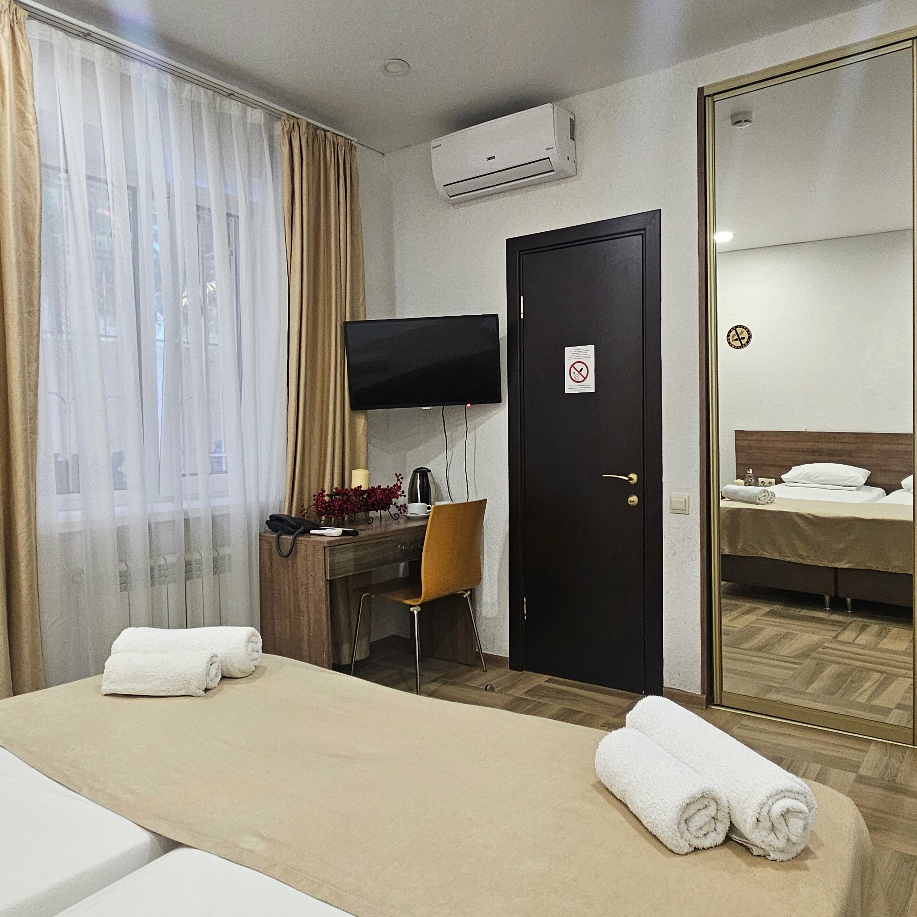 Стандартный двухместный номер с 1 кроватью или 2 отдельными кроватями