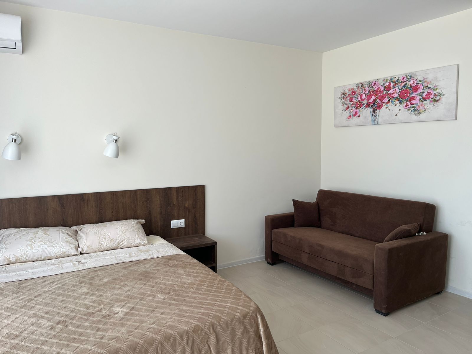 Четырехместный номер с видом на море