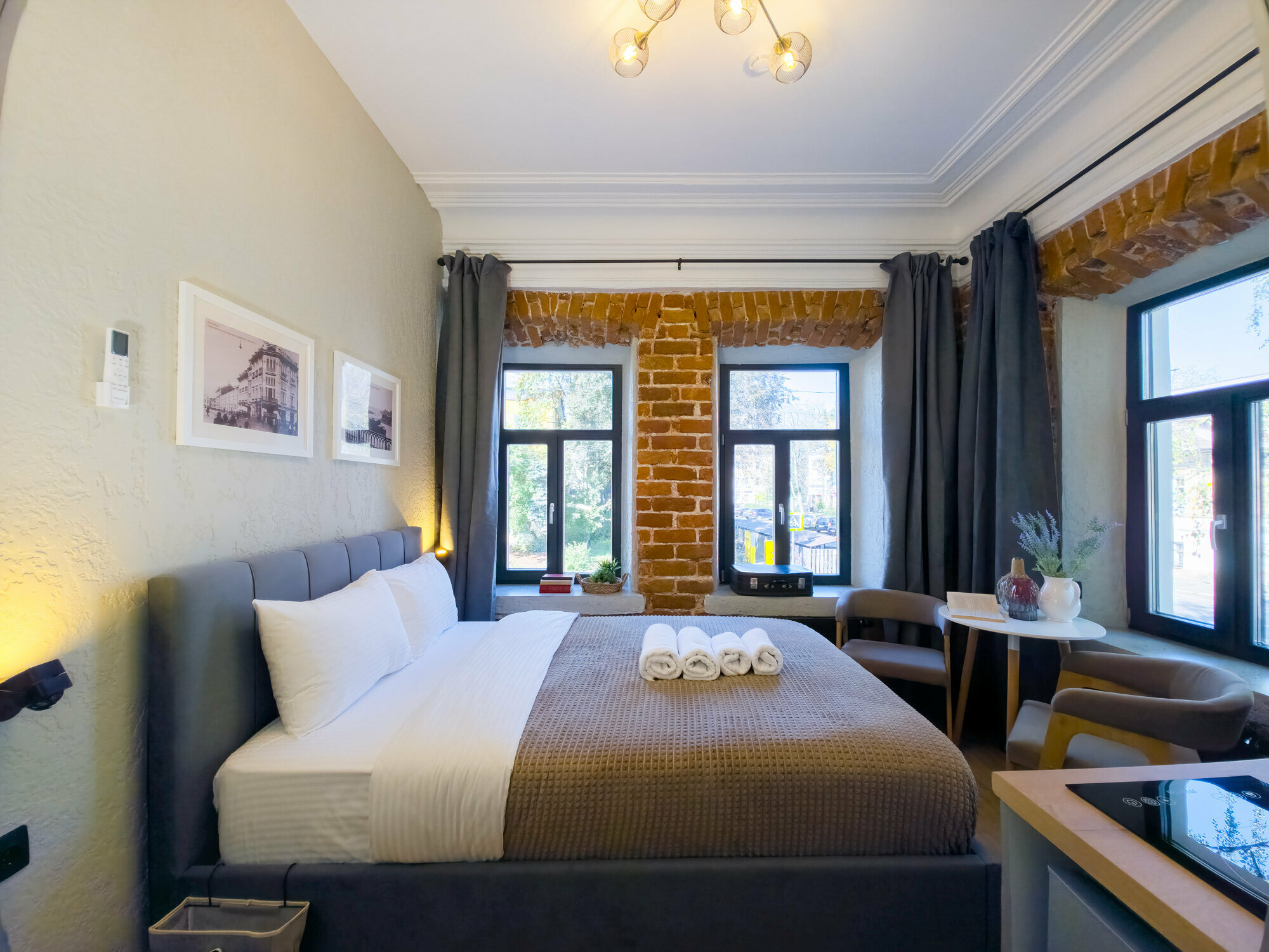 Однокомнатные апартаменты люкс с видом на монастырь