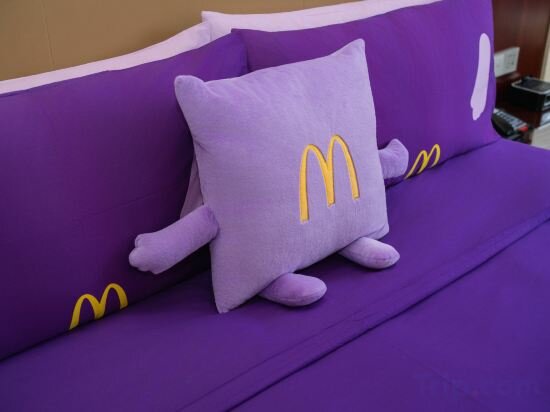 McDonald’s Themed Double Bed Room