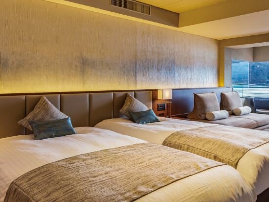 Counter Triple Room With Open-air Bath (hot Spring) Western-style Room + Dining