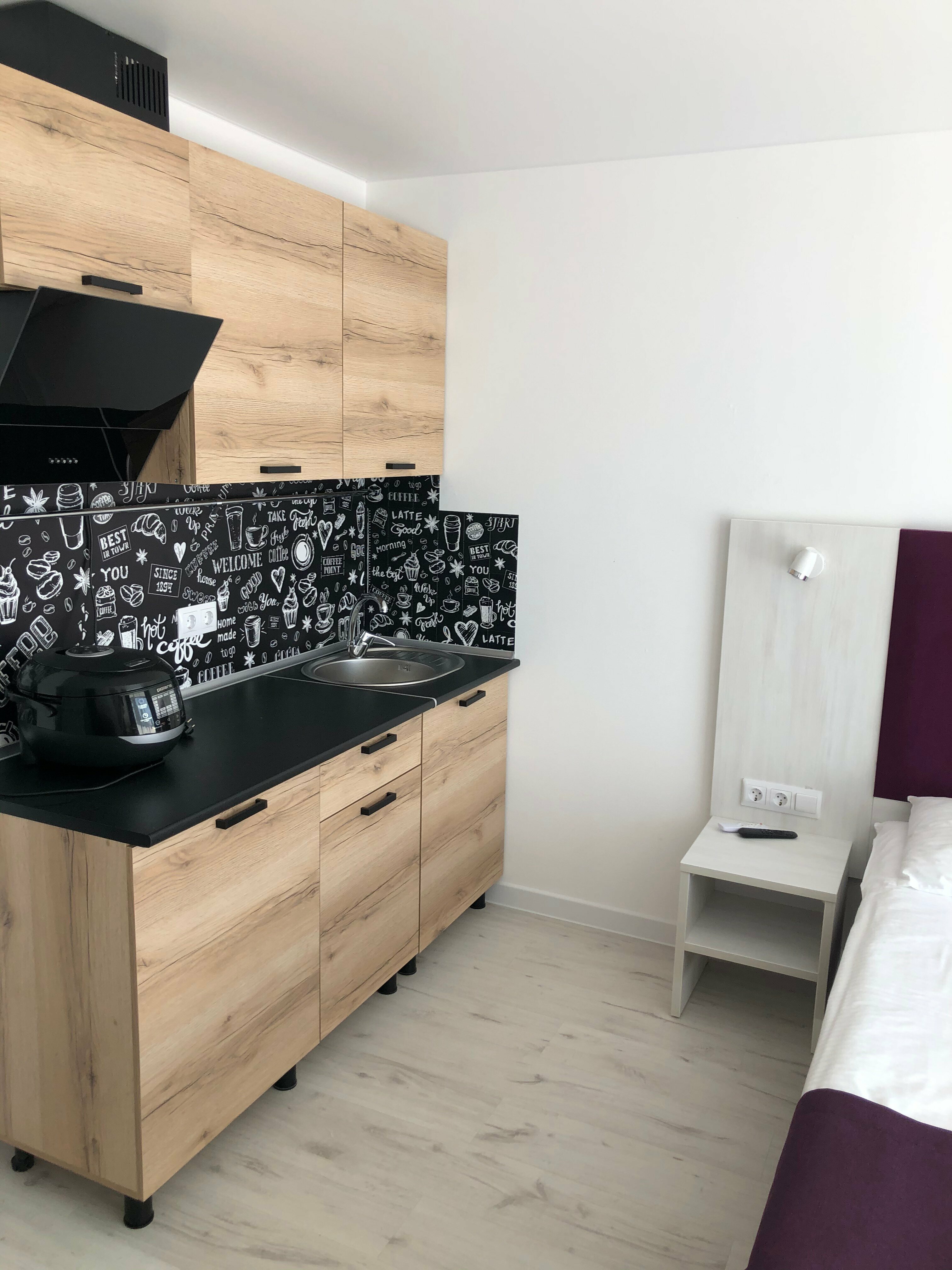 Люкс 2-х местный с доп местом и кухней № 8