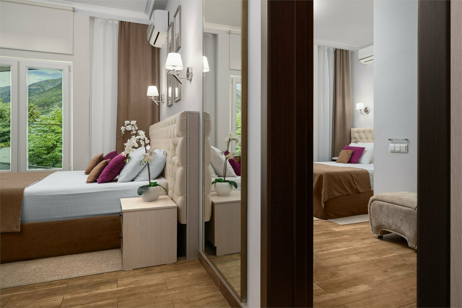 APART DOUBLE (2 спальни КОННЕКТ) до 5 гостей