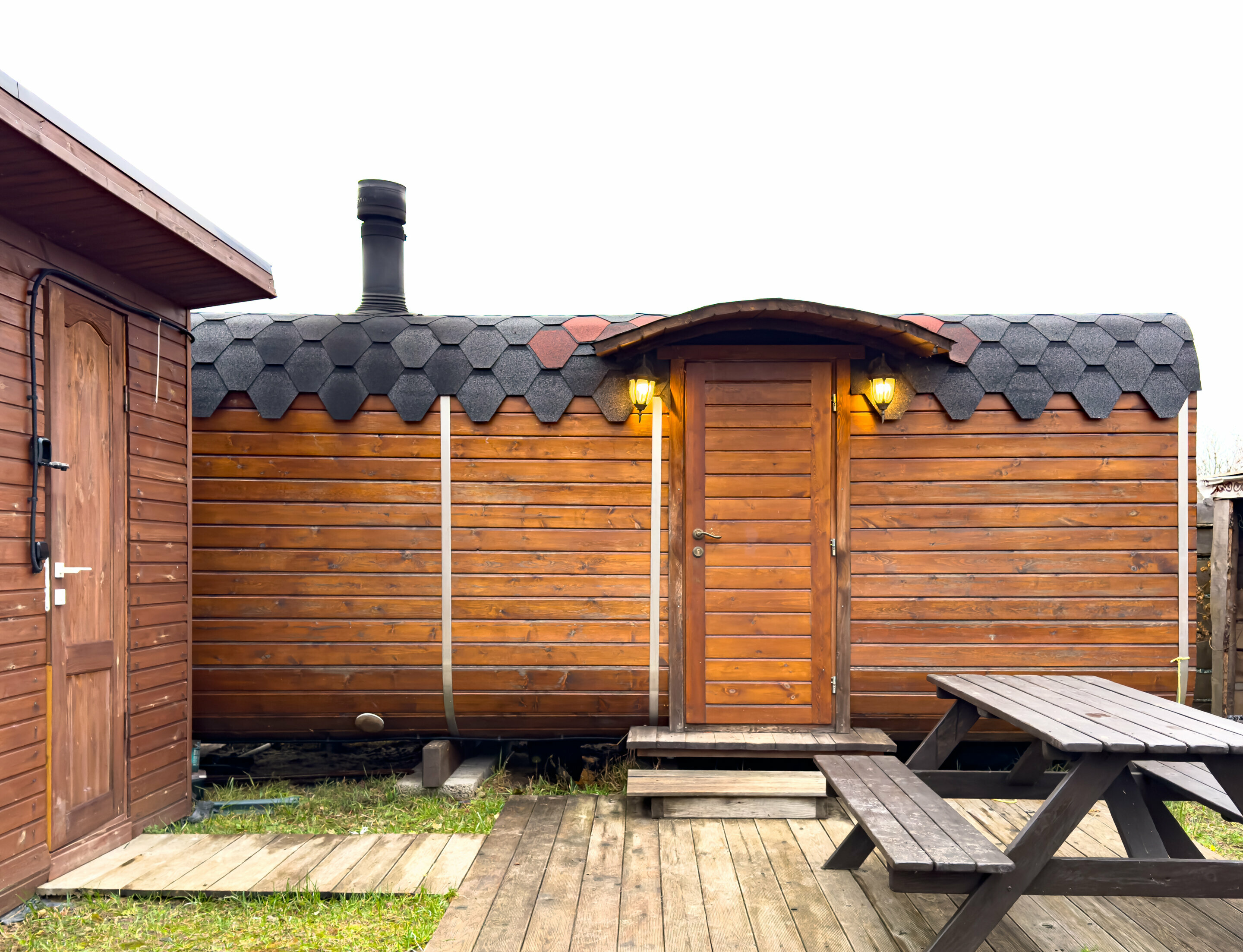 Дом с видом на озеро