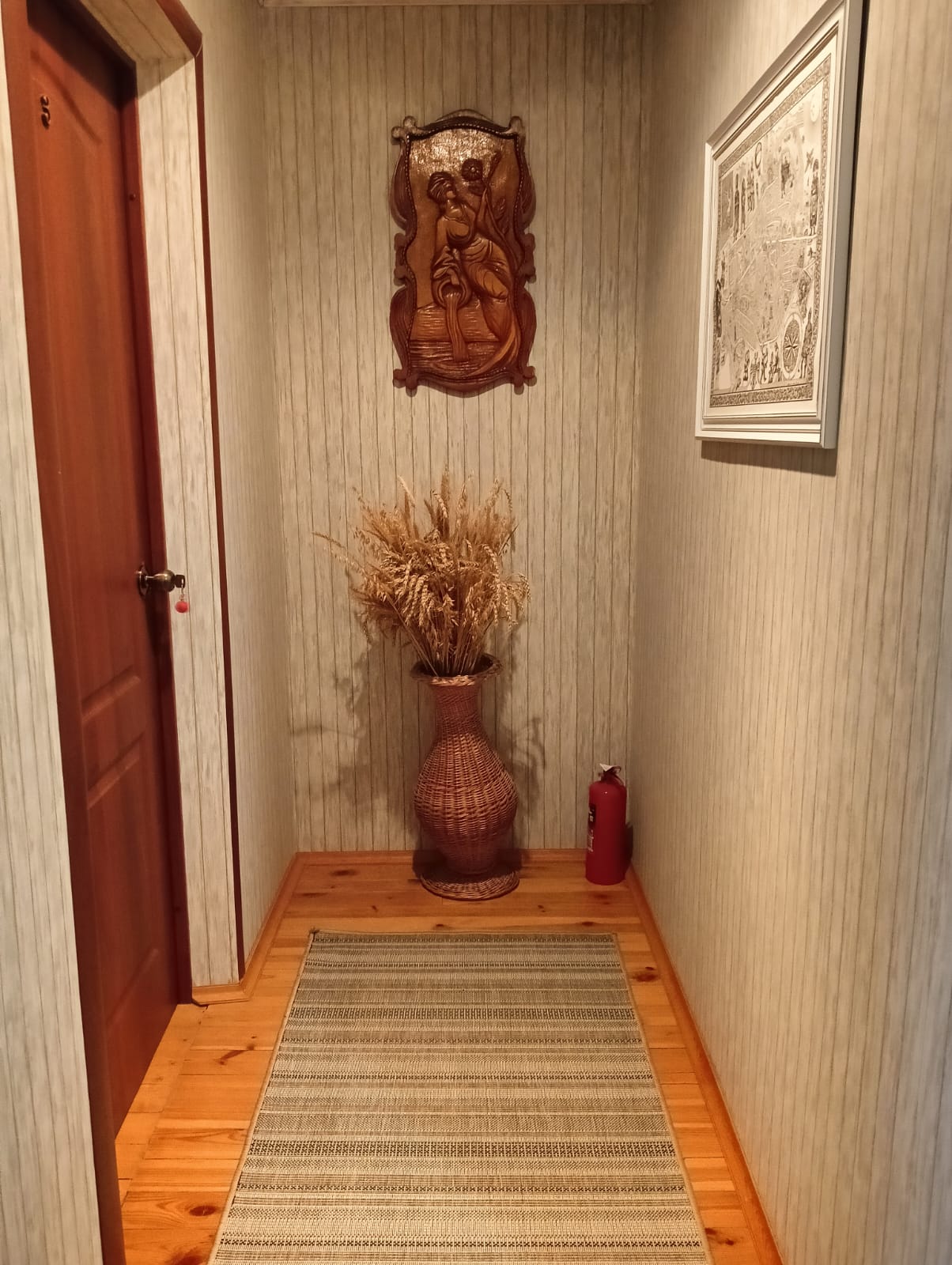 Двухместный номер с 1 кроватью и общей ванной комнатой