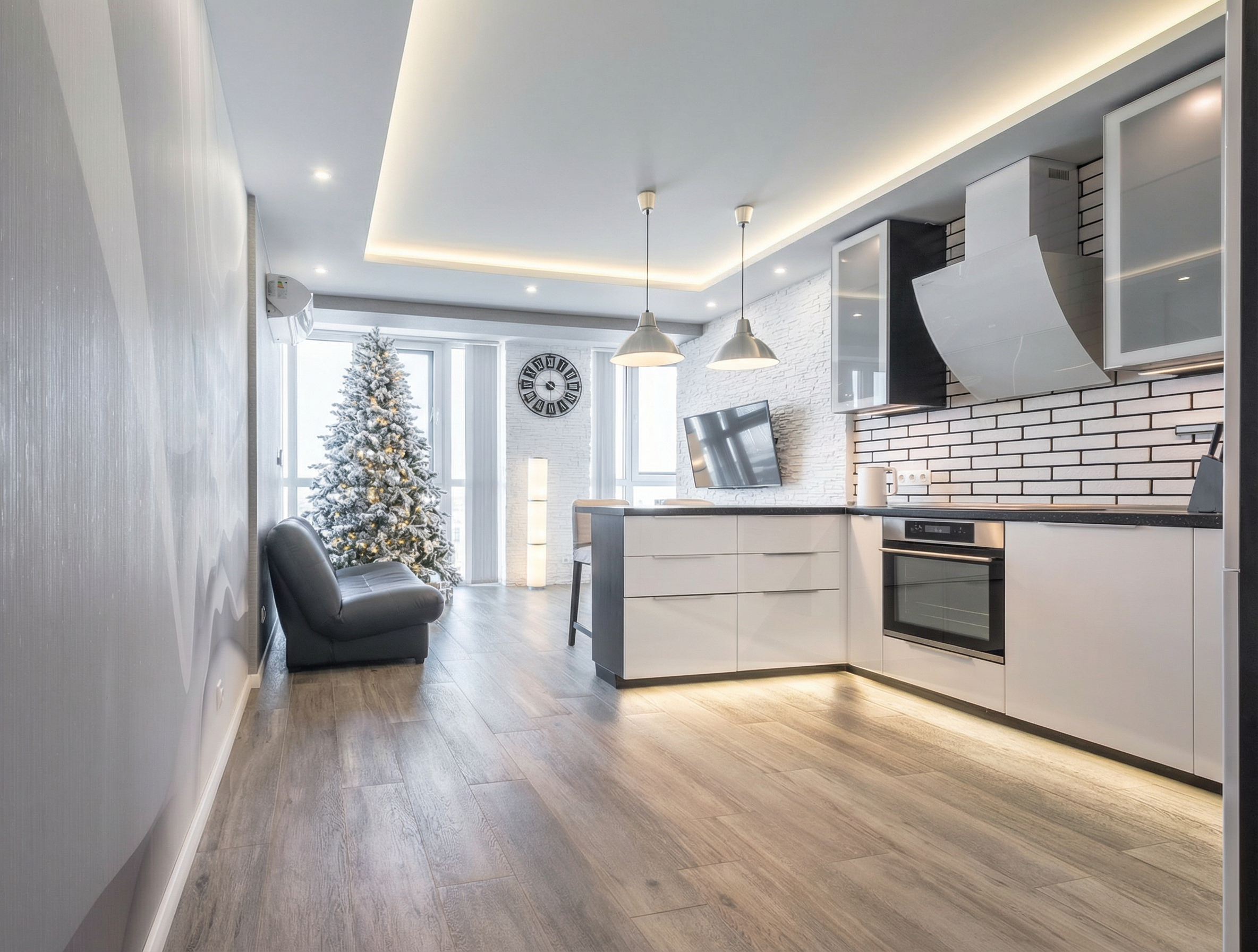 Апартаменты с панорамным видом на закат (окна на всю квартиру)