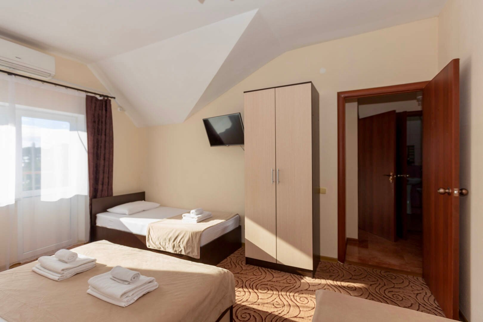 Апартаменты с изолированными комнатами