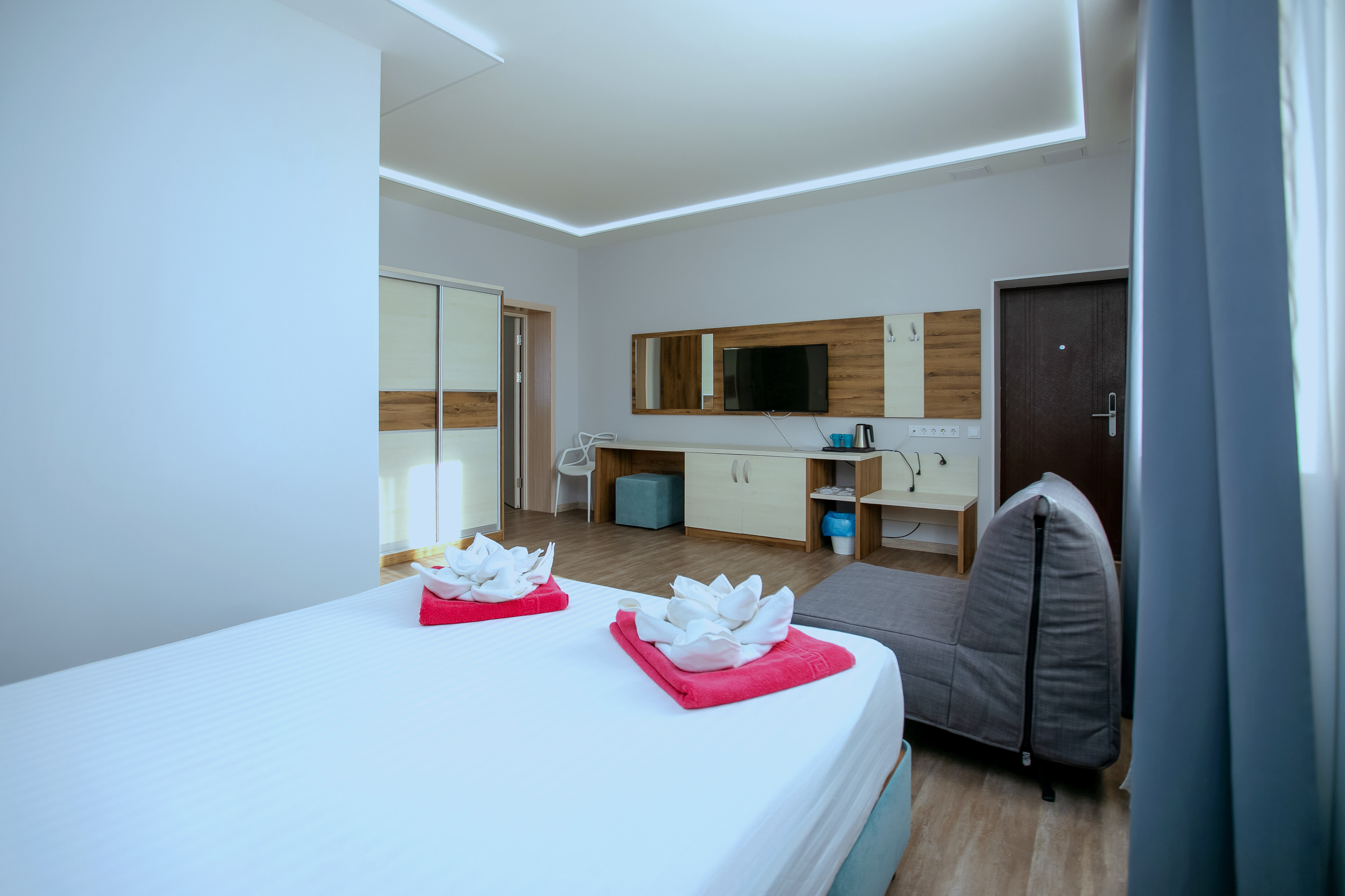 Бюджетный двухместный номер с 2 отдельными кроватями