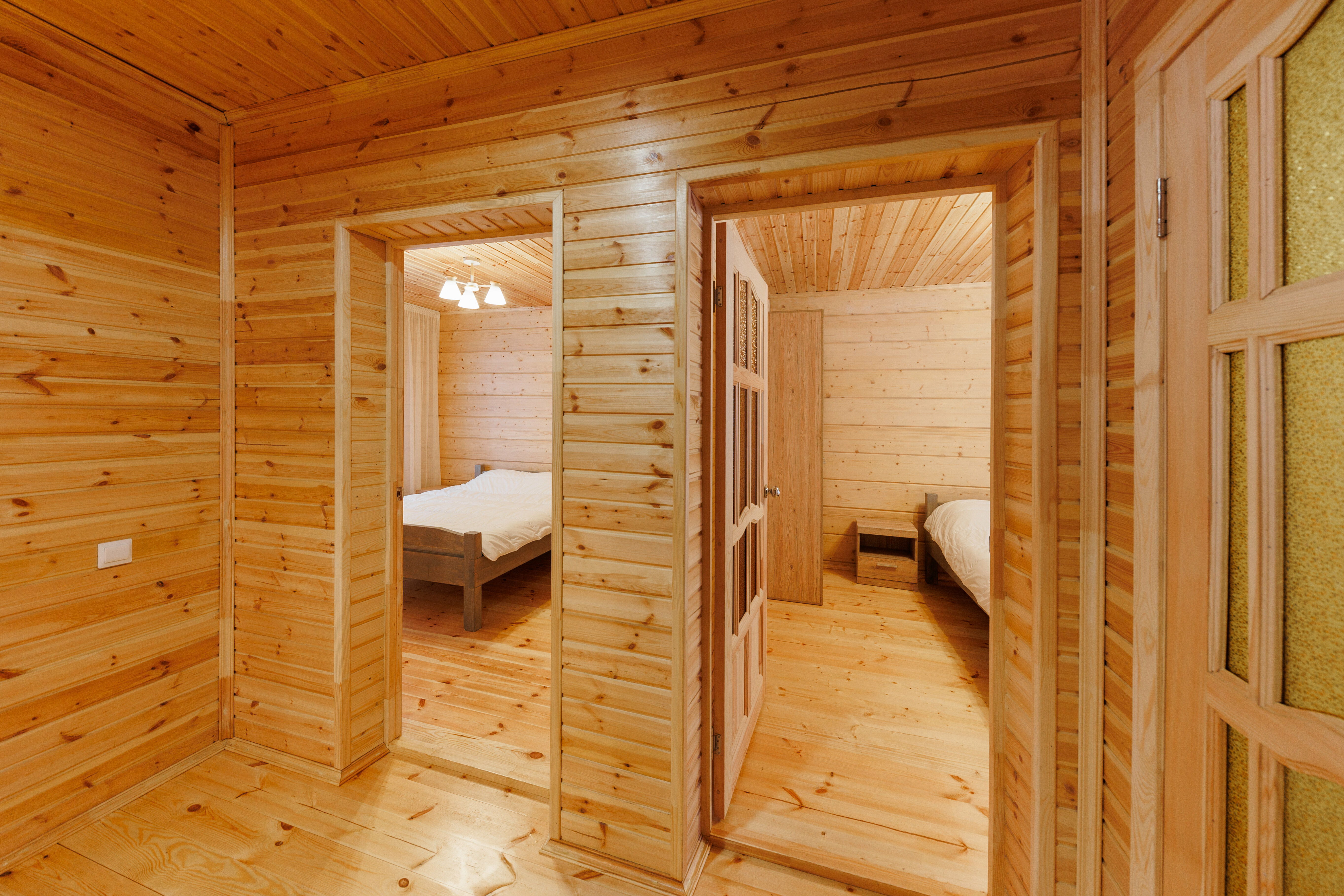 Коттедж с видом на лес