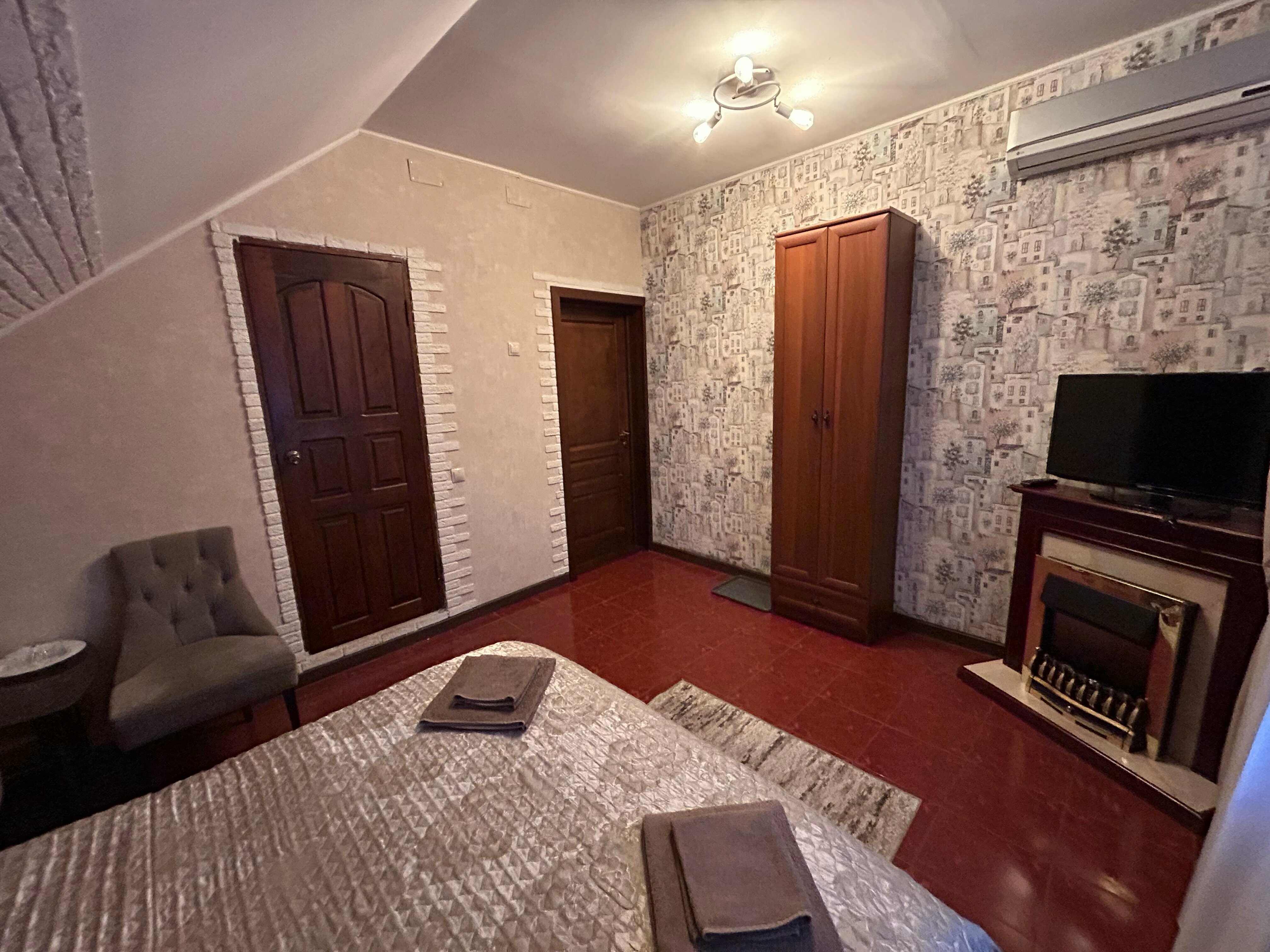 Небольшой двухместный номер с 1 кроватью