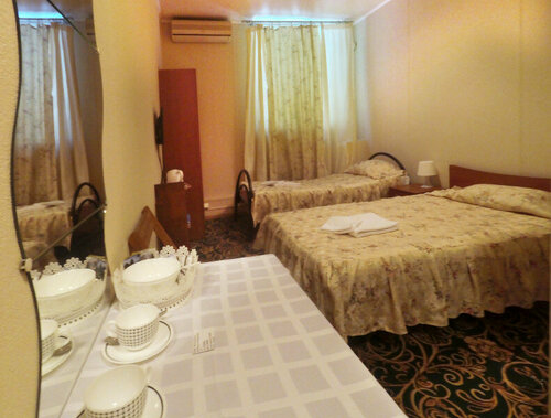 Cемейный номер с собственной ванной комнатой в Сварог-Фильм-Отель