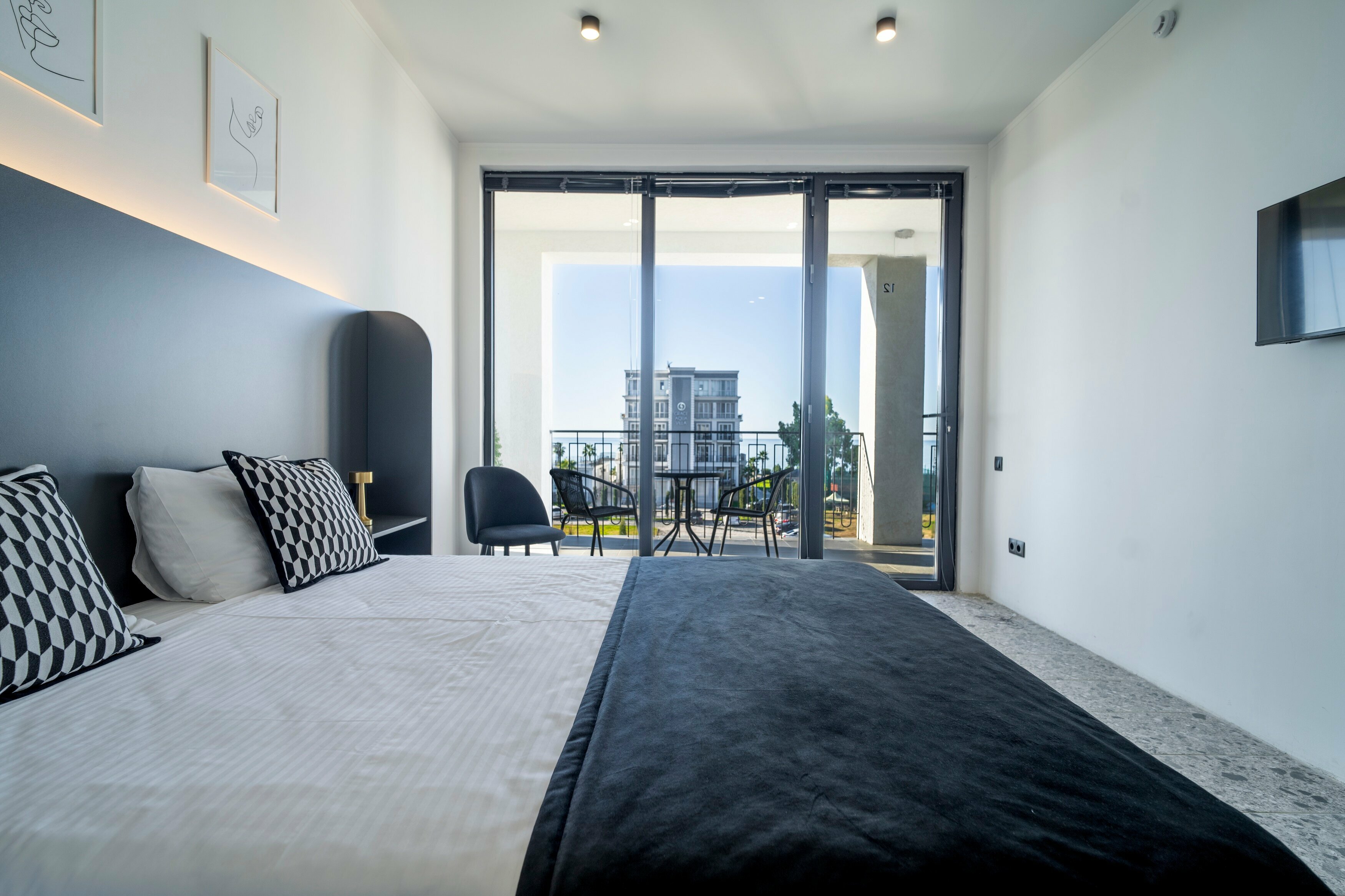 Стандарт с балконом и видом на море 2 корпус