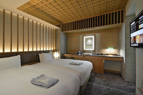 Standard Twin Room, Non Smoking в Hotel Hillarys Akasaka