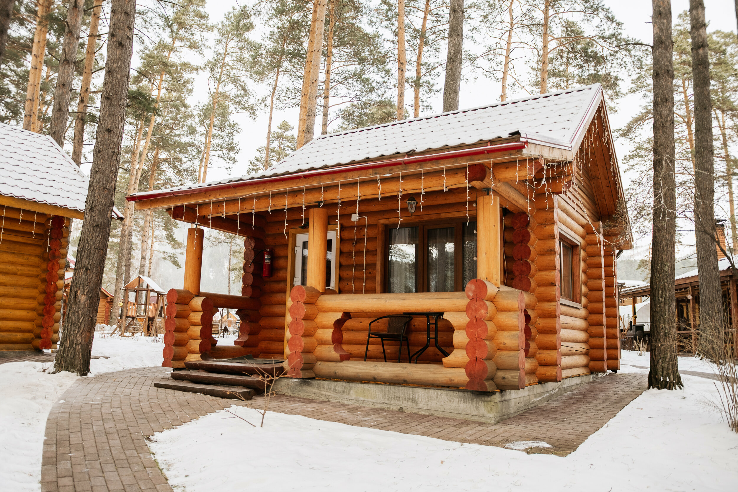 Одноэтажный дом с терассой на 1 линии