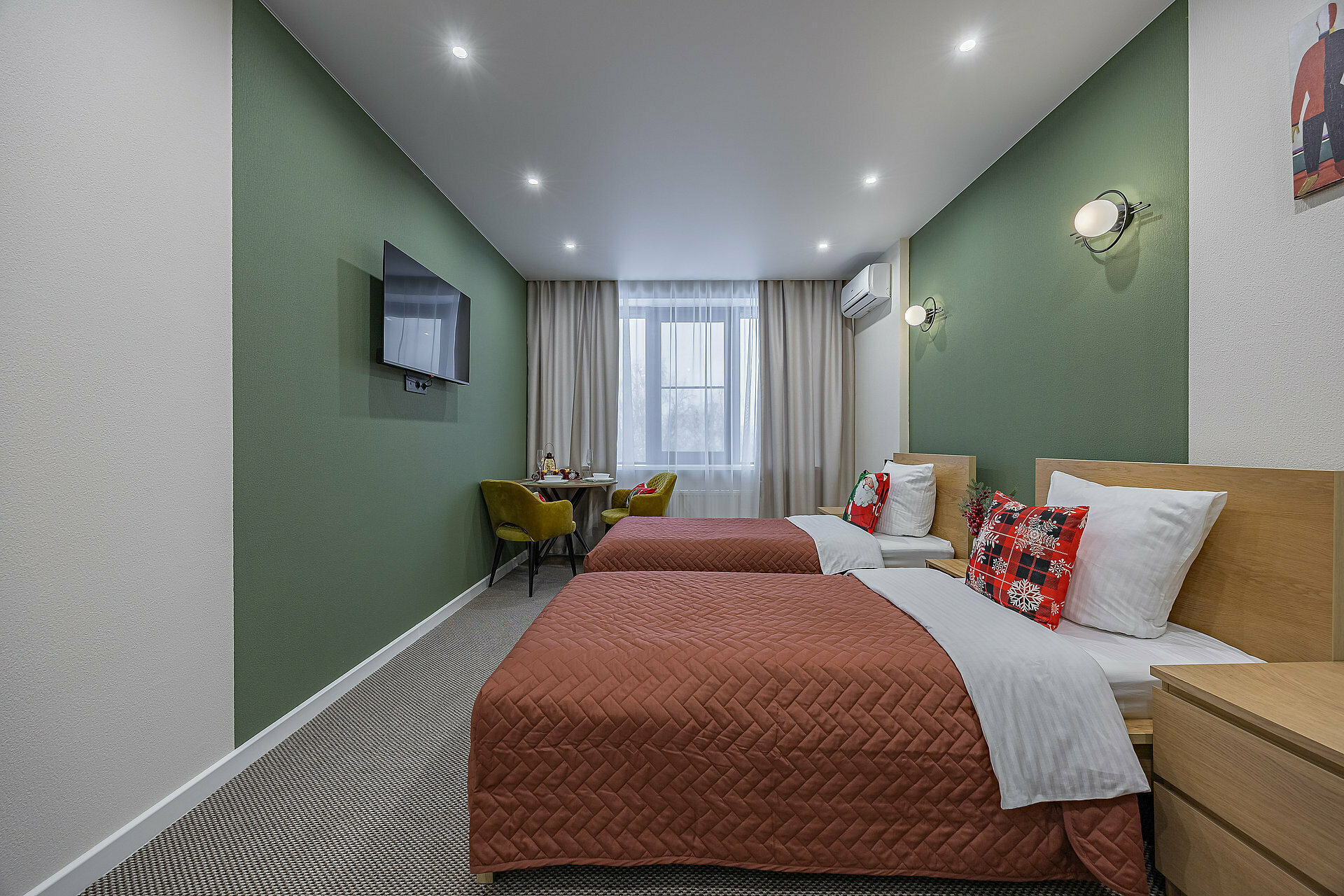 Двухместный номер Делюкс с 2 отдельными кроватями