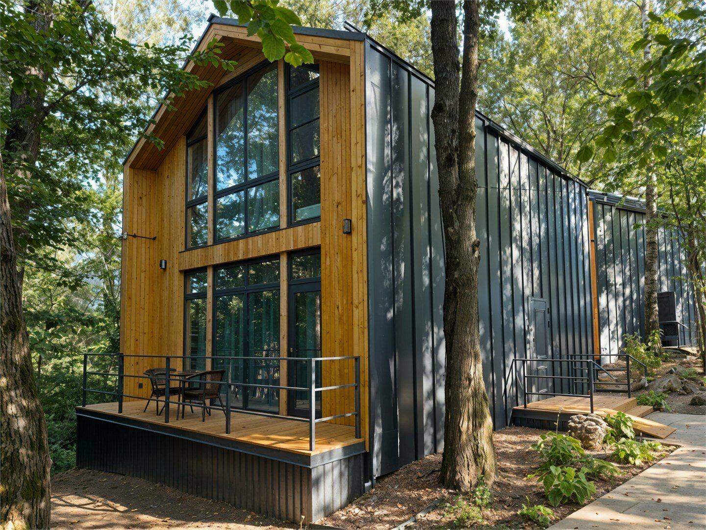 Коттедж двухэтажный