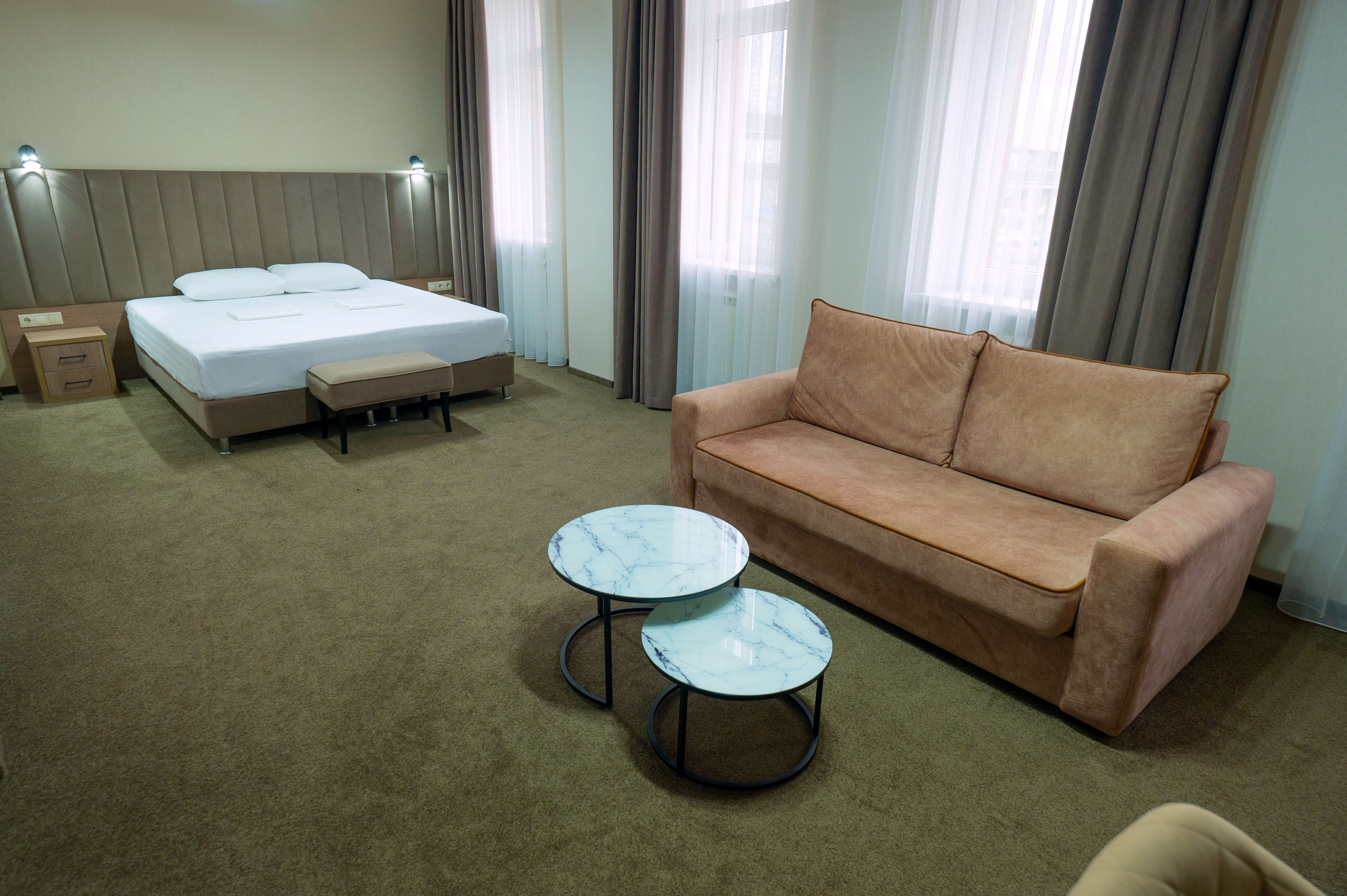 Двухместный номер-студия Делюкс с 1 кроватью