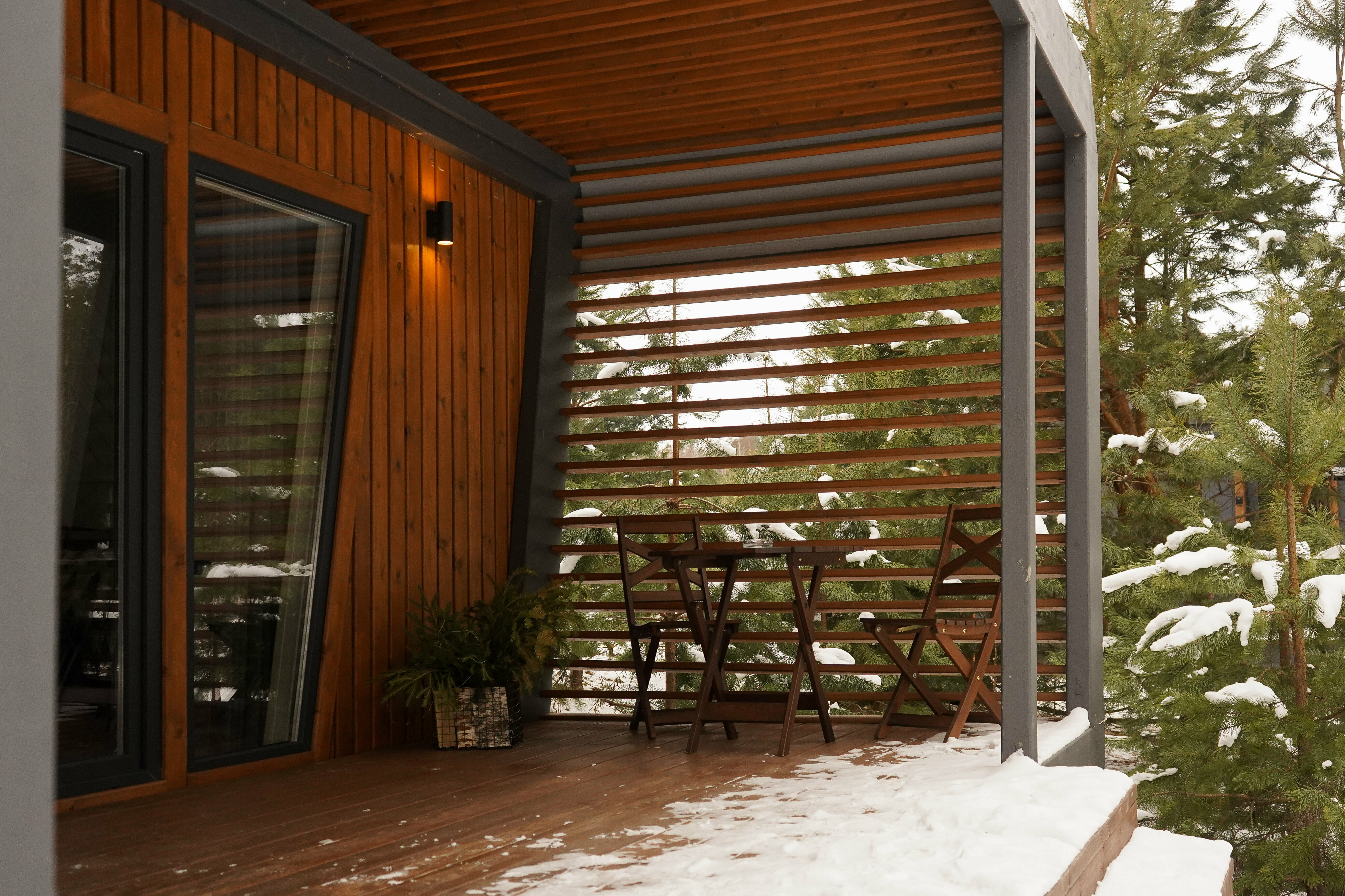 Дом с видом на лес