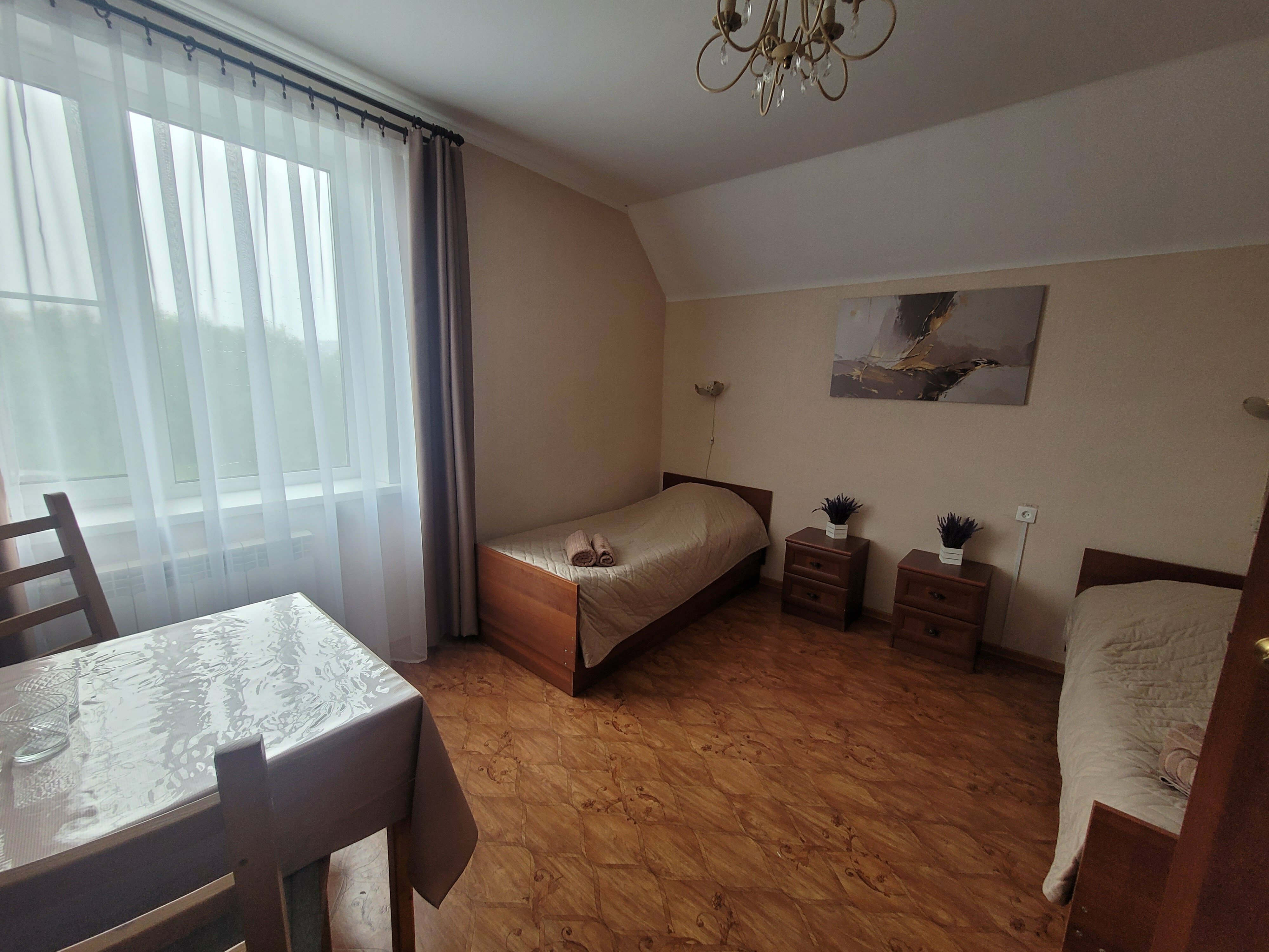 Спальное место в двухместном номере с удобствами