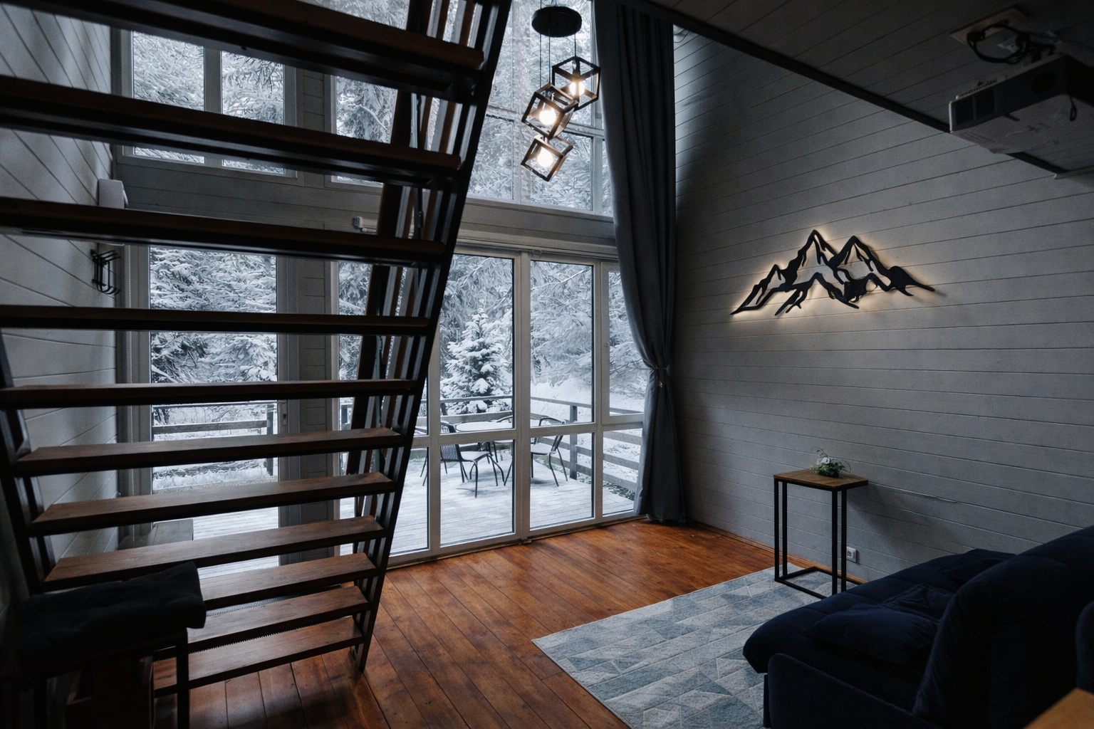 Дом с видом на горы