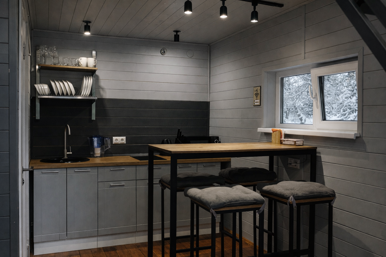 Дом с видом на горы