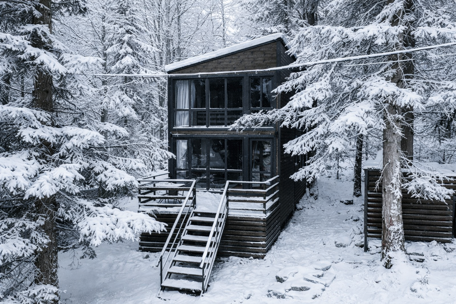 Дом с видом на горы