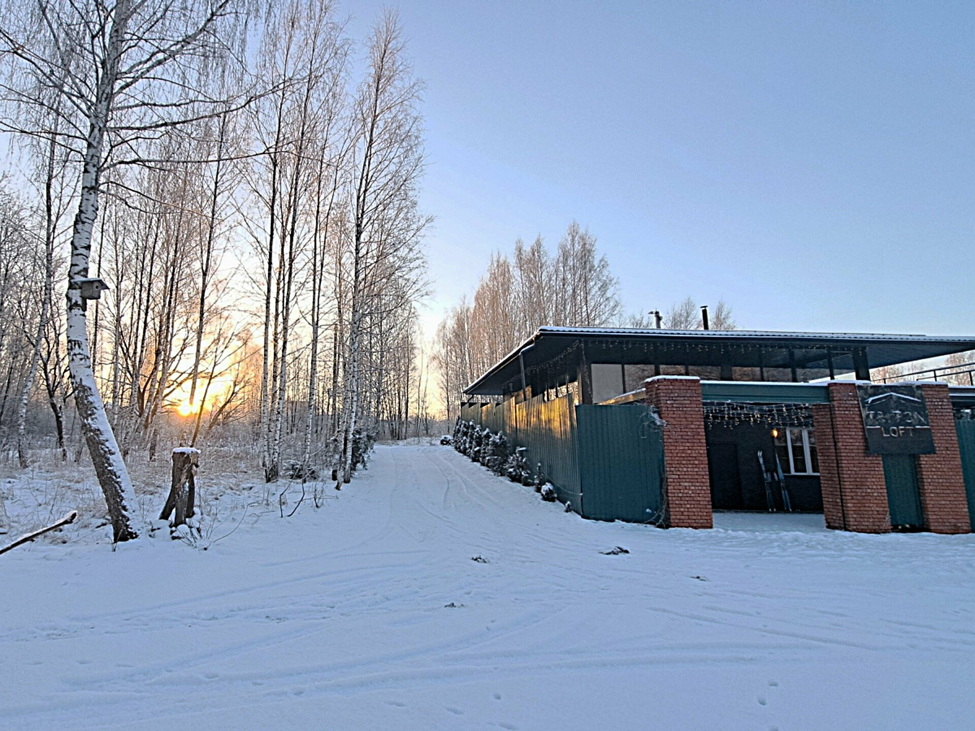 Коттедж с видом на озеро