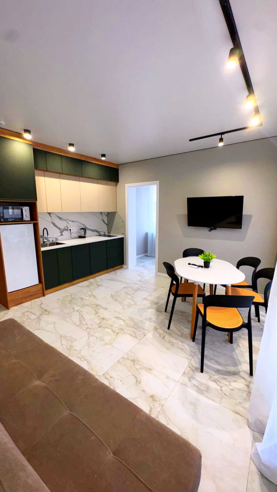 Апартаменты с 1 спальней