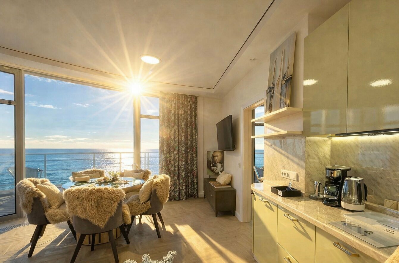 Апартаменты с отдельной спальней LS-LUX-FLY BIRDS