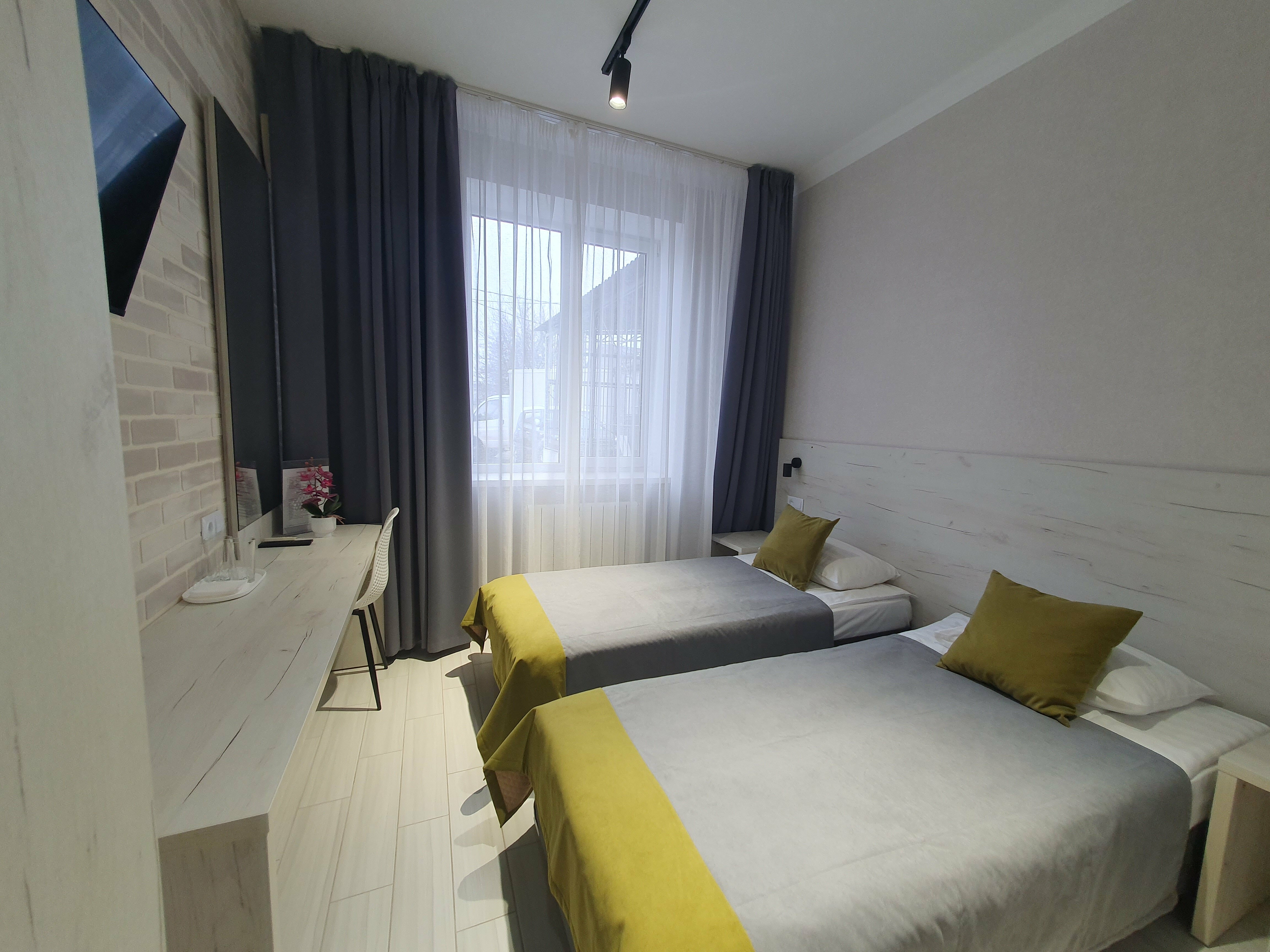 Улучшенный номер с кроватью размера «king-size» или 2 отдельными кроватями