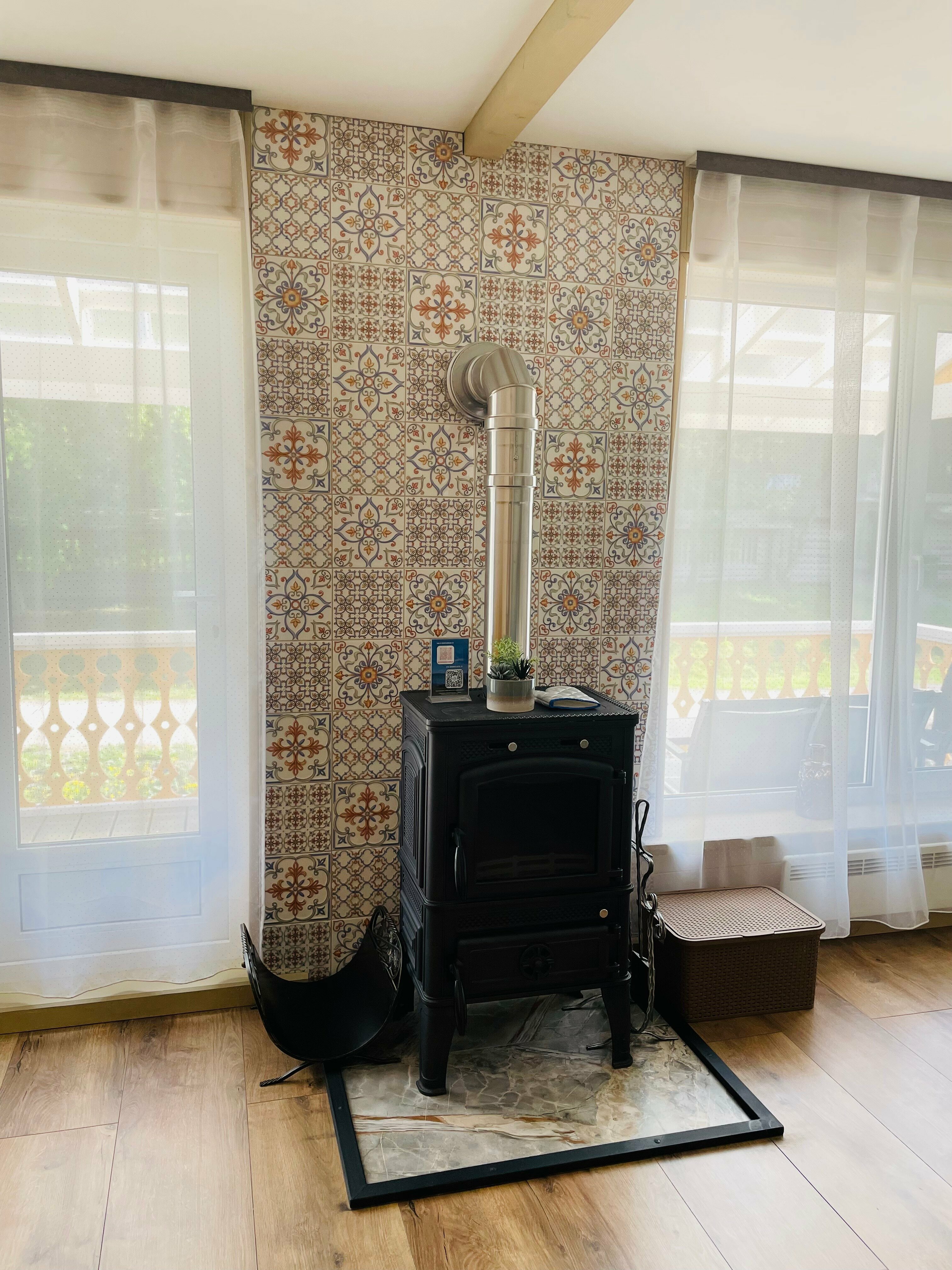 Цветные дома