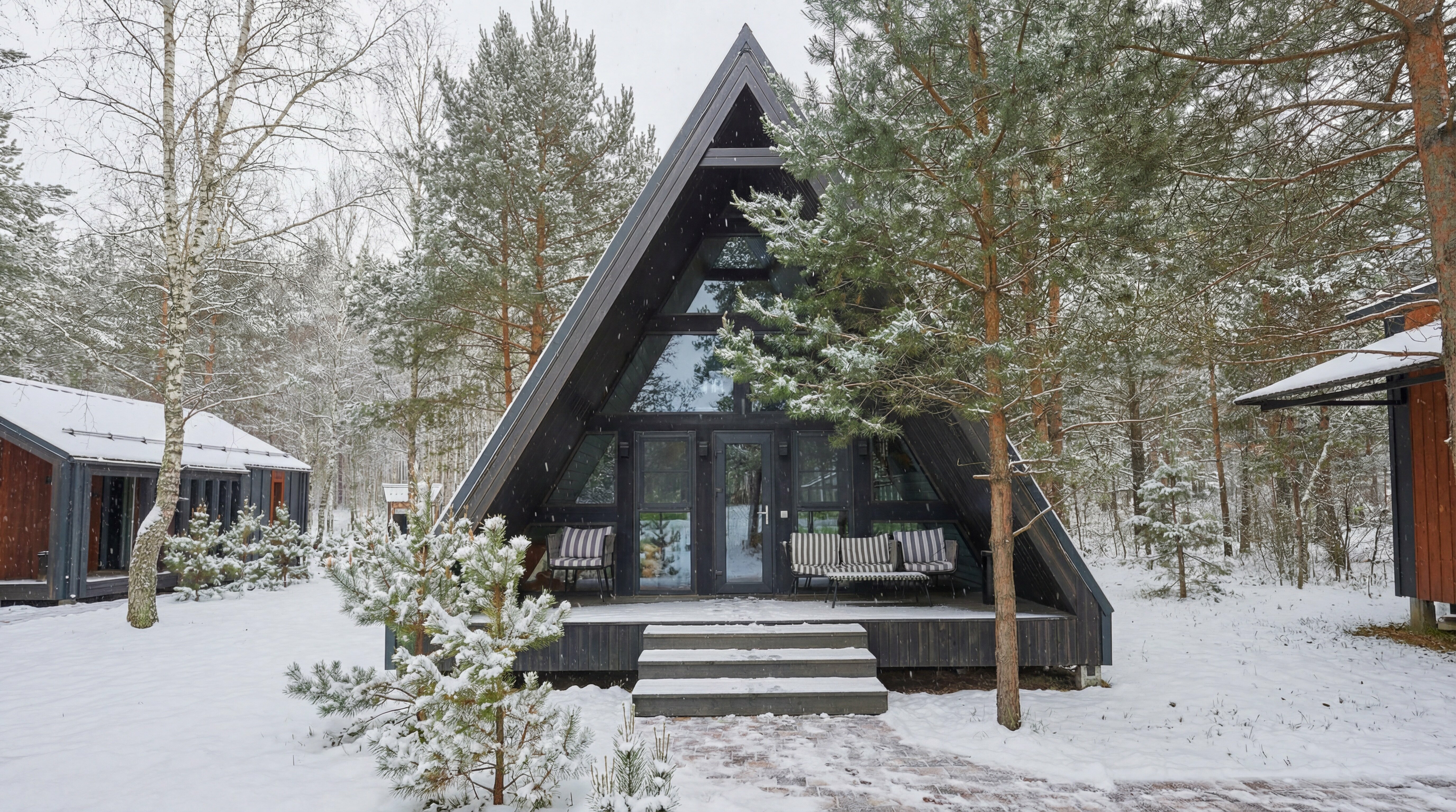 Коттедж с видом на озеро