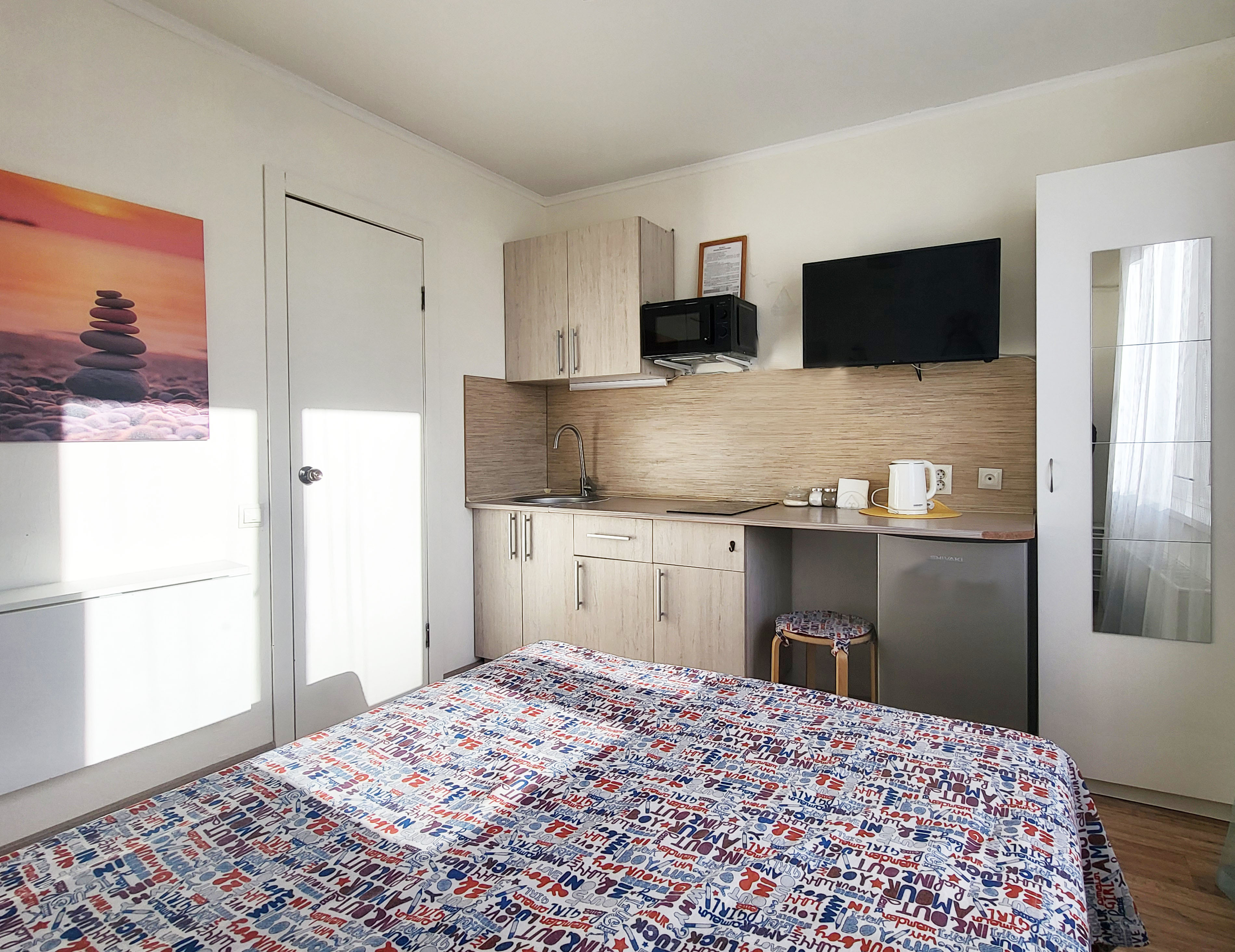 Номер-студия с видом на море