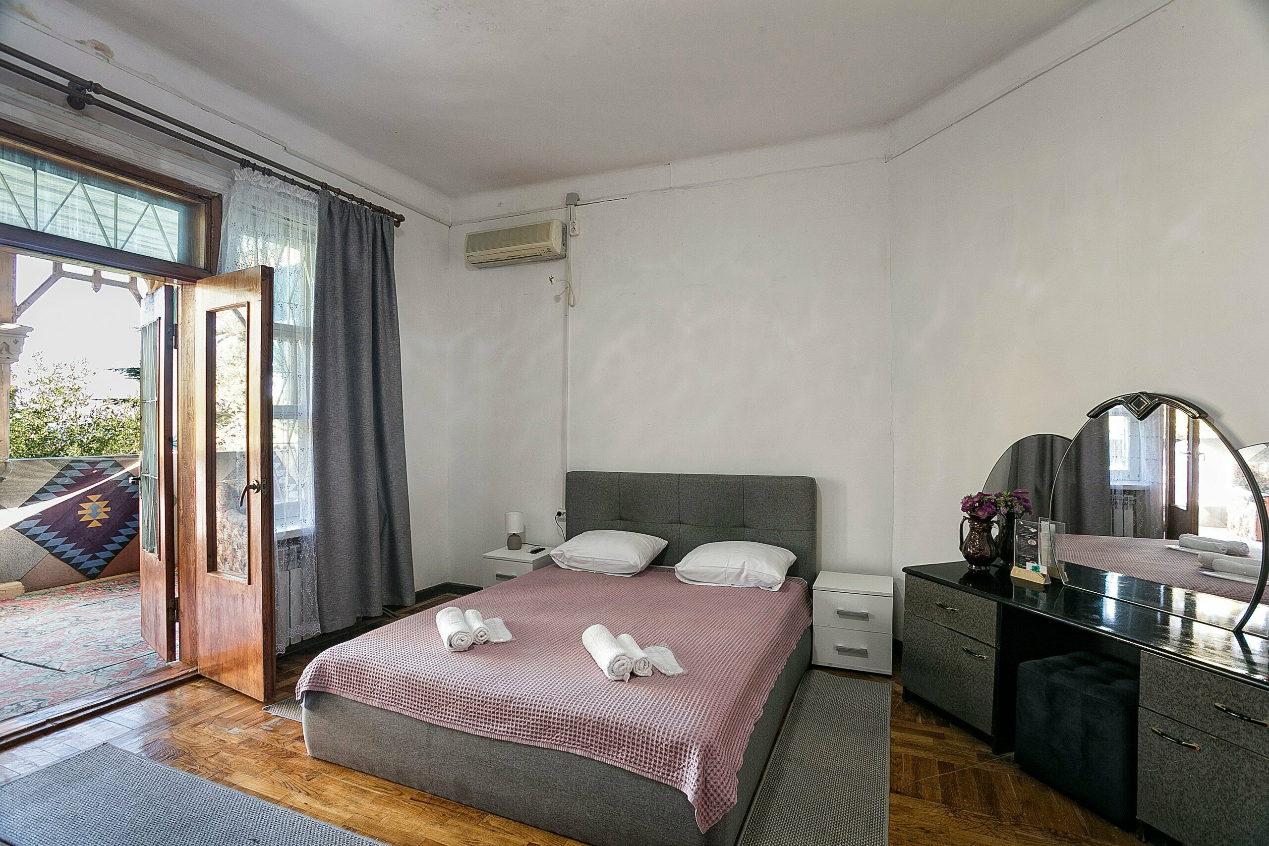 Двухместный номер с 1 кроватью и террасой