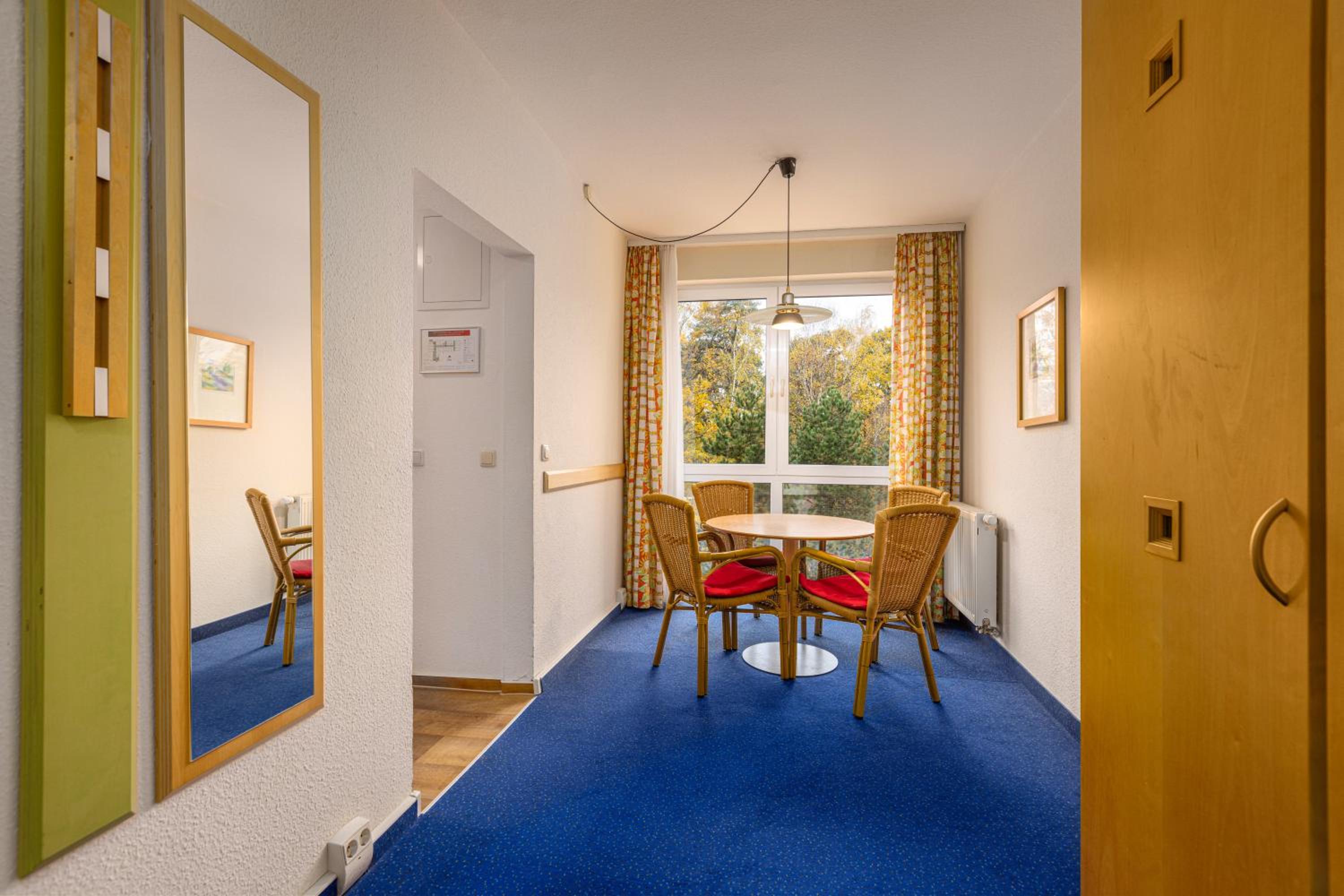 Studio with separate kitchen