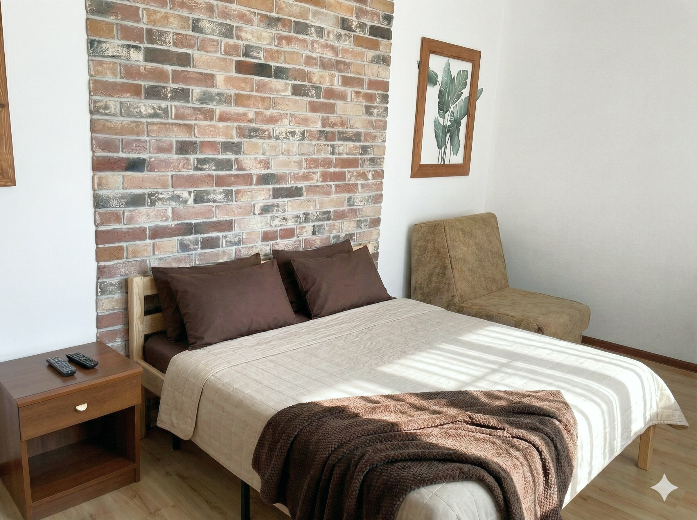 Двухместная комната с 1 кроватью и видом на горы