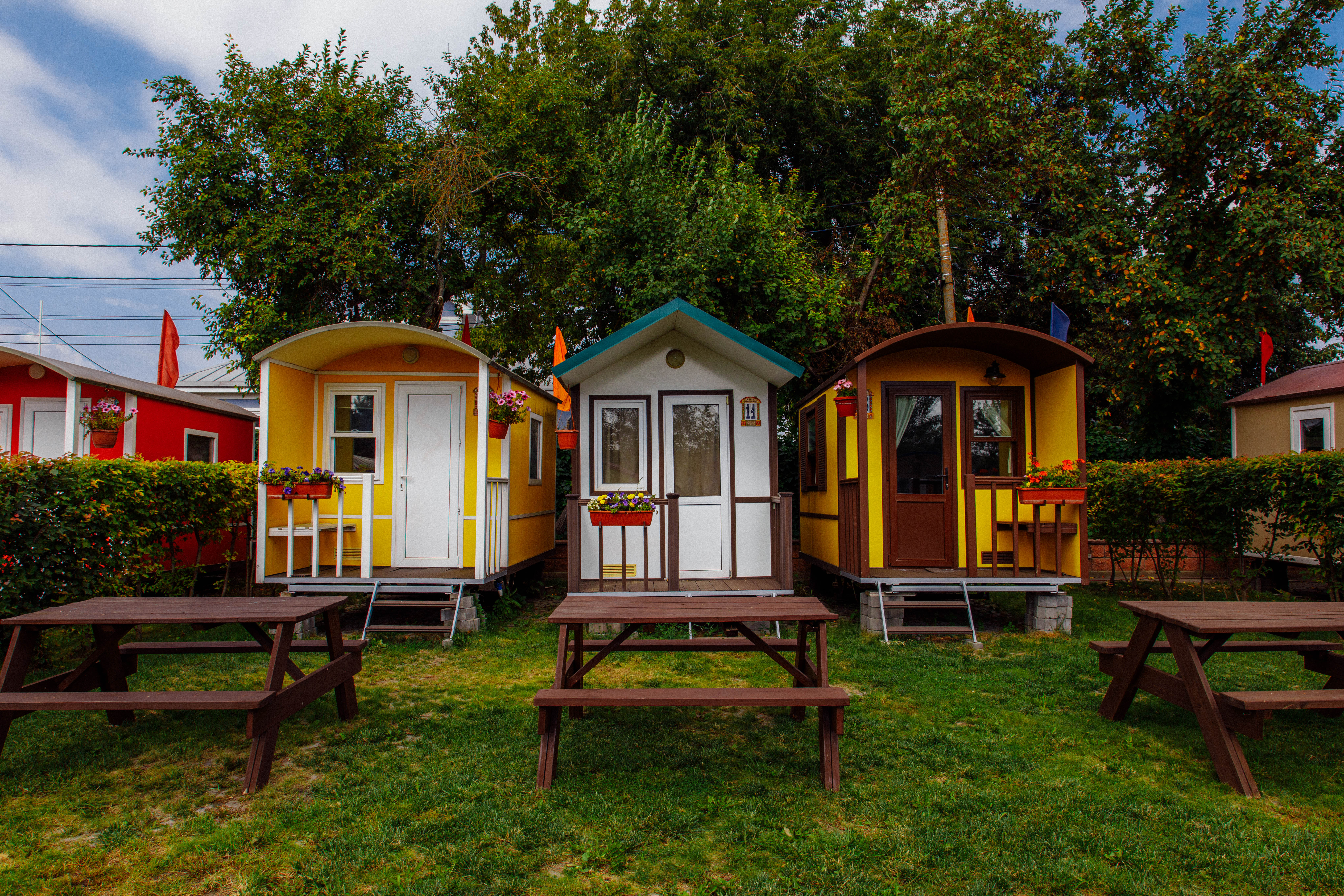 2х местный домик без удобств с доп.местом