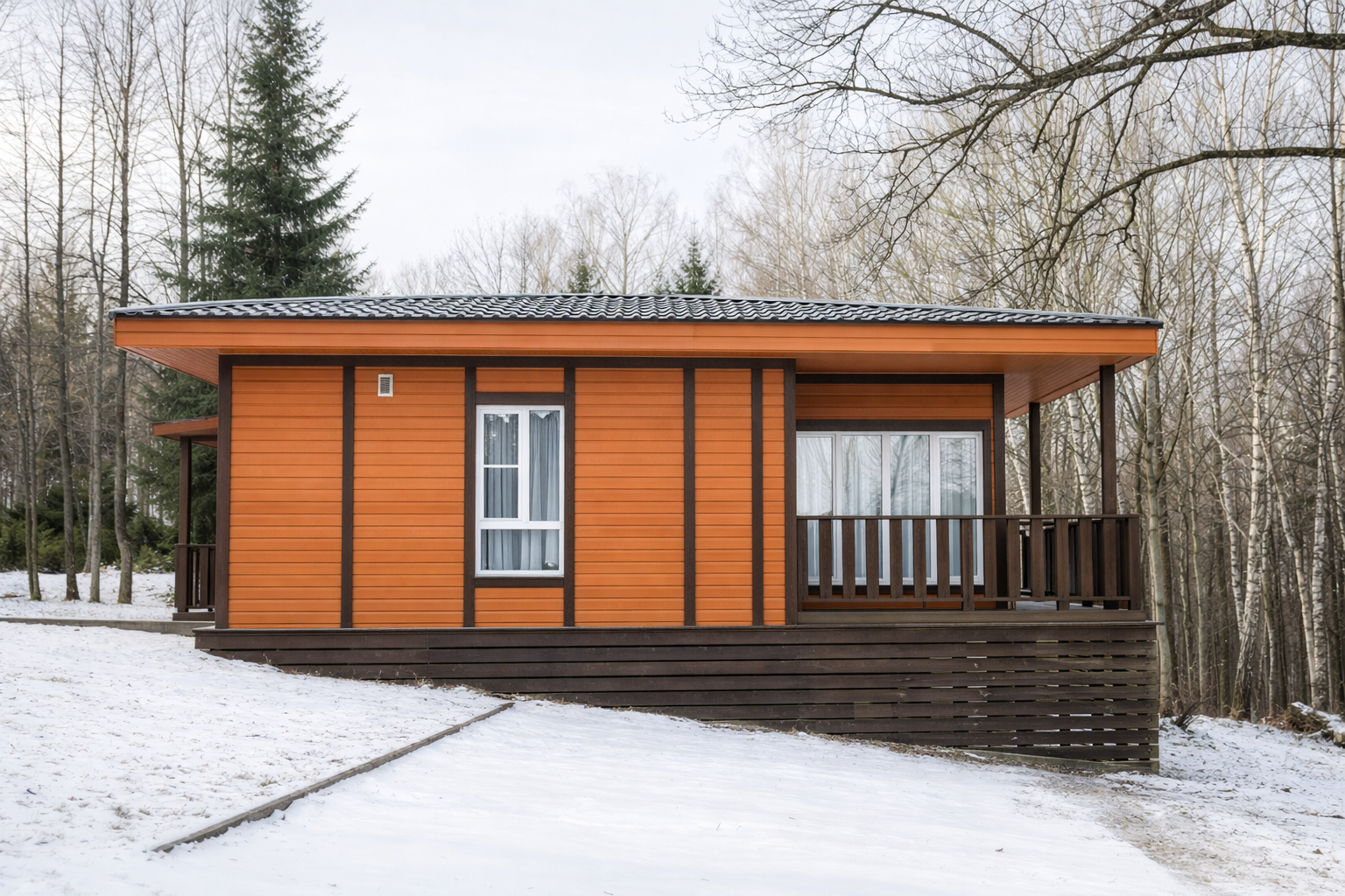 Скандинавский коттедж