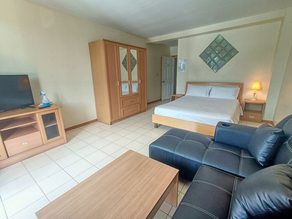Double Room, 1 Queen Bed, Kitchen, Sea View