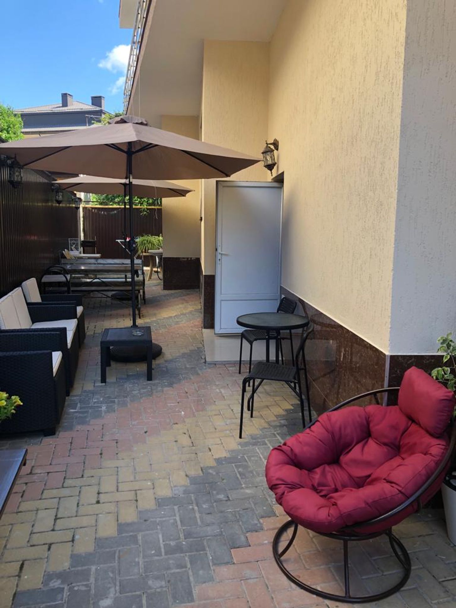 Двухместный номер с 1 кроватью и видом на парк