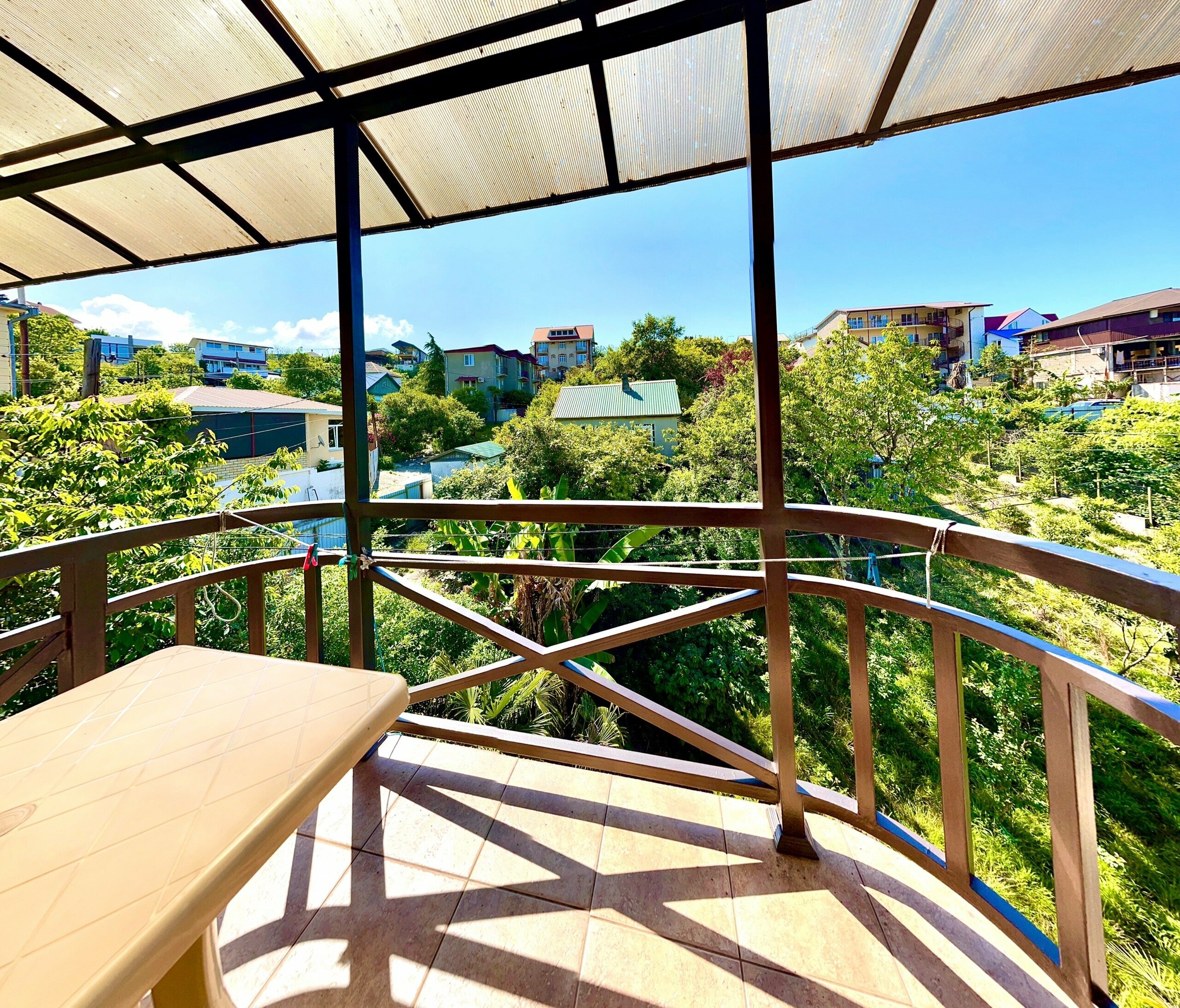 Двухместный номер с 1 кроватью и балконом