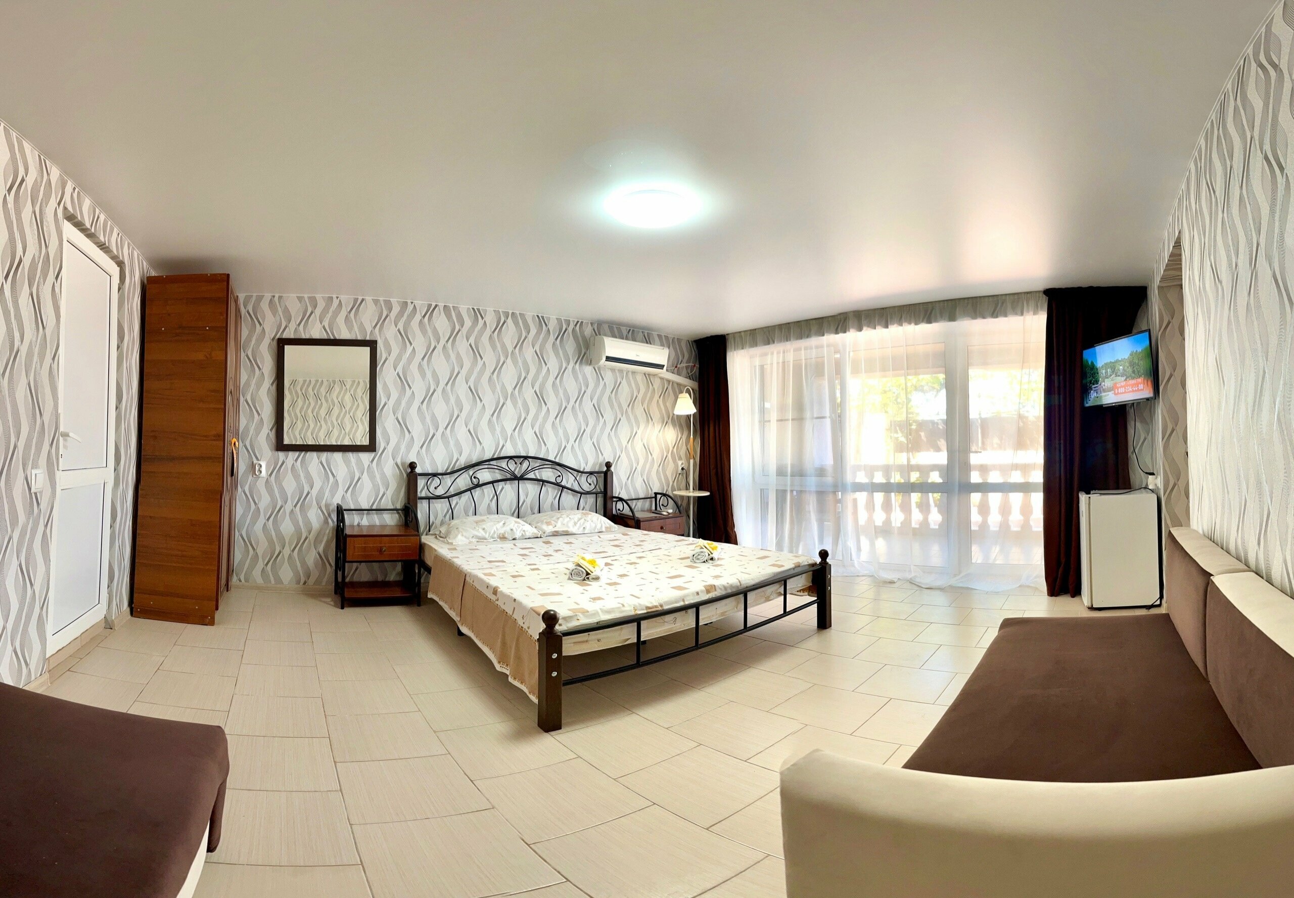 Двухместный номер с 1 кроватью