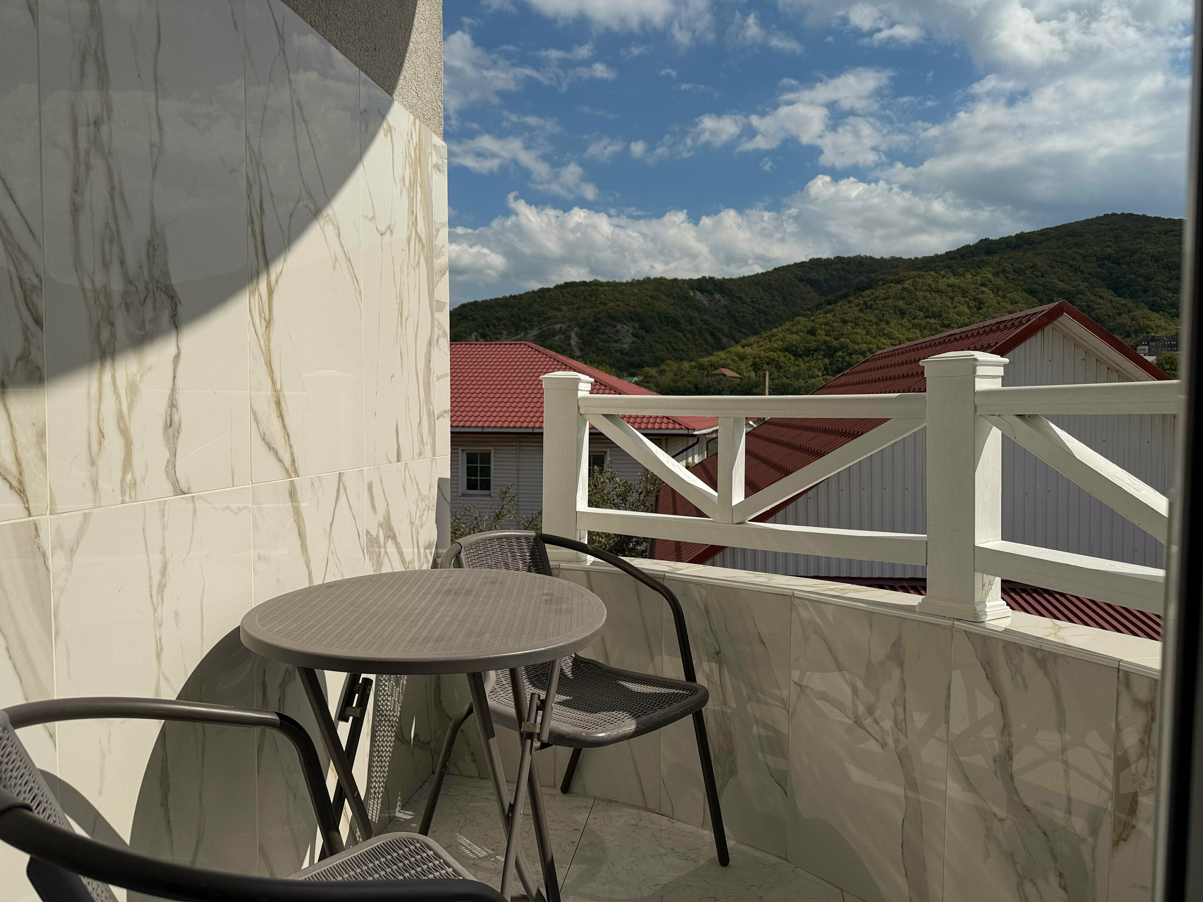 Двухместный номер с 1 кроватью и видом на горы