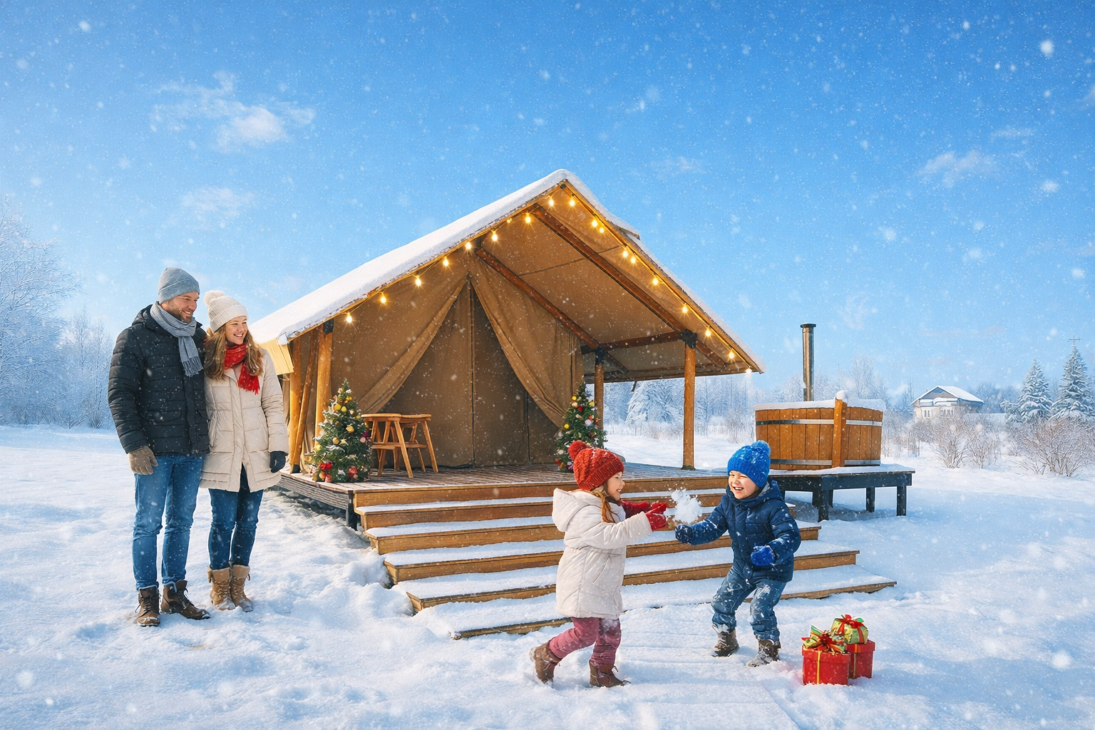 Лодж Озерный Простор с фурако