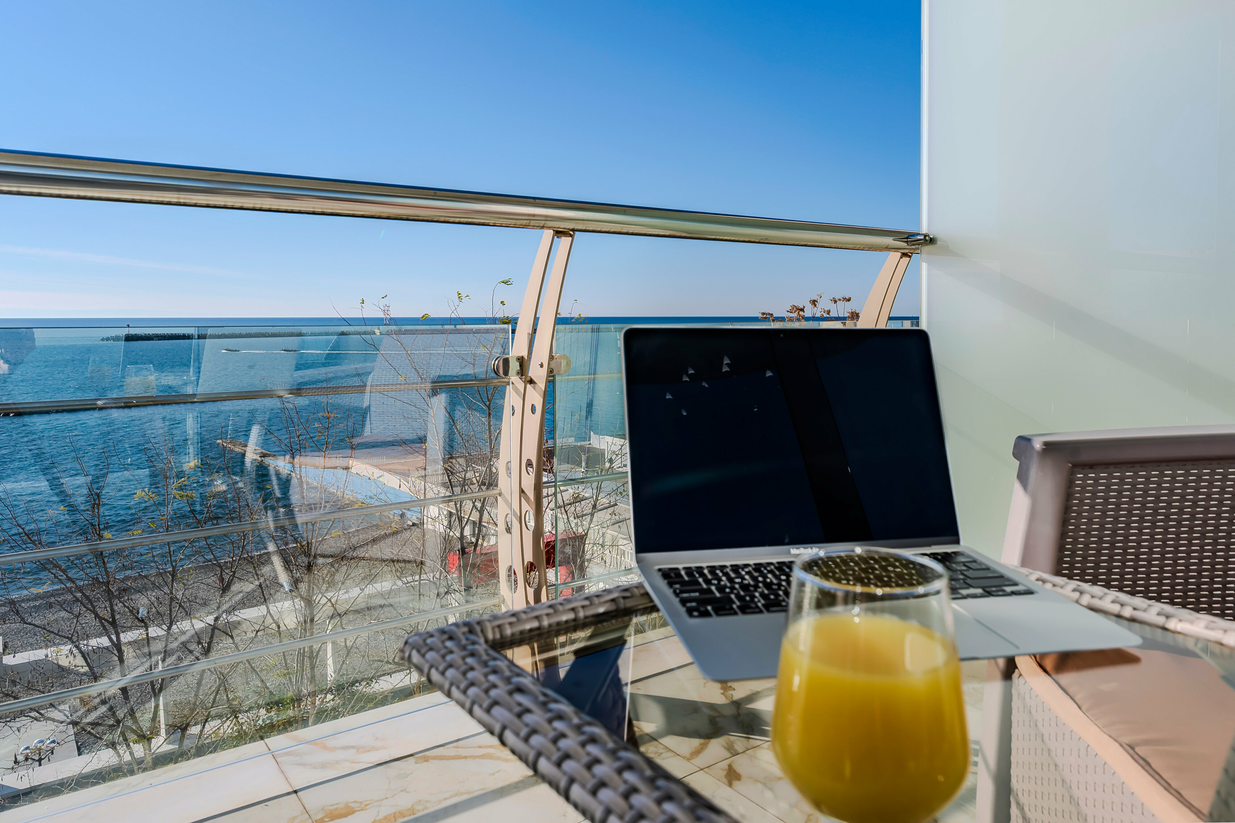 Апартаменты Luxe с панорамным видом на море